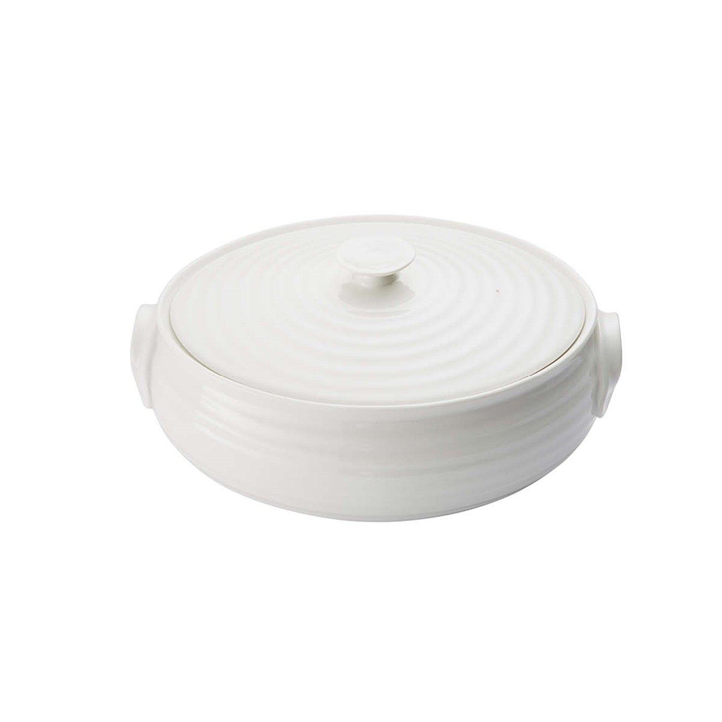 White - Portmeirion - Sophie Conran Small Oval Casserole - 2