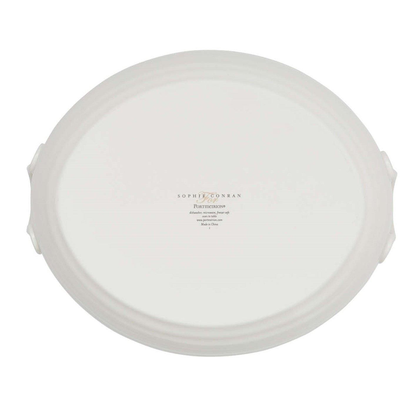 White - Portmeirion - Sophie Conran Small Oval Casserole - 6
