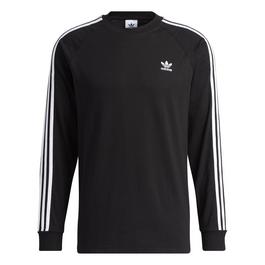 adidas Originals Three Stripe Long Sleeve T Shirt