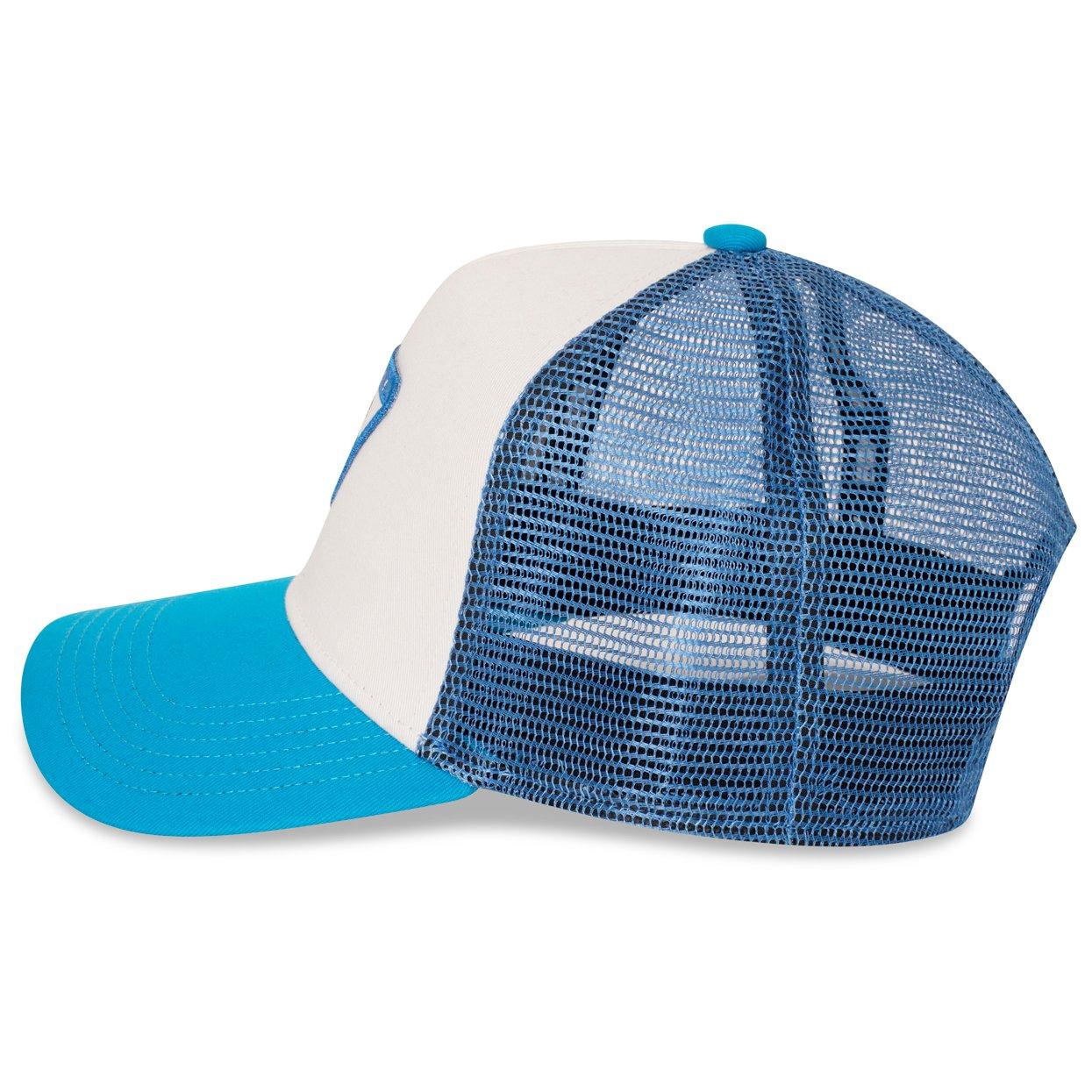 Babyblauw - Societe Noir - Diamond Mesh Trucker Cap - 3