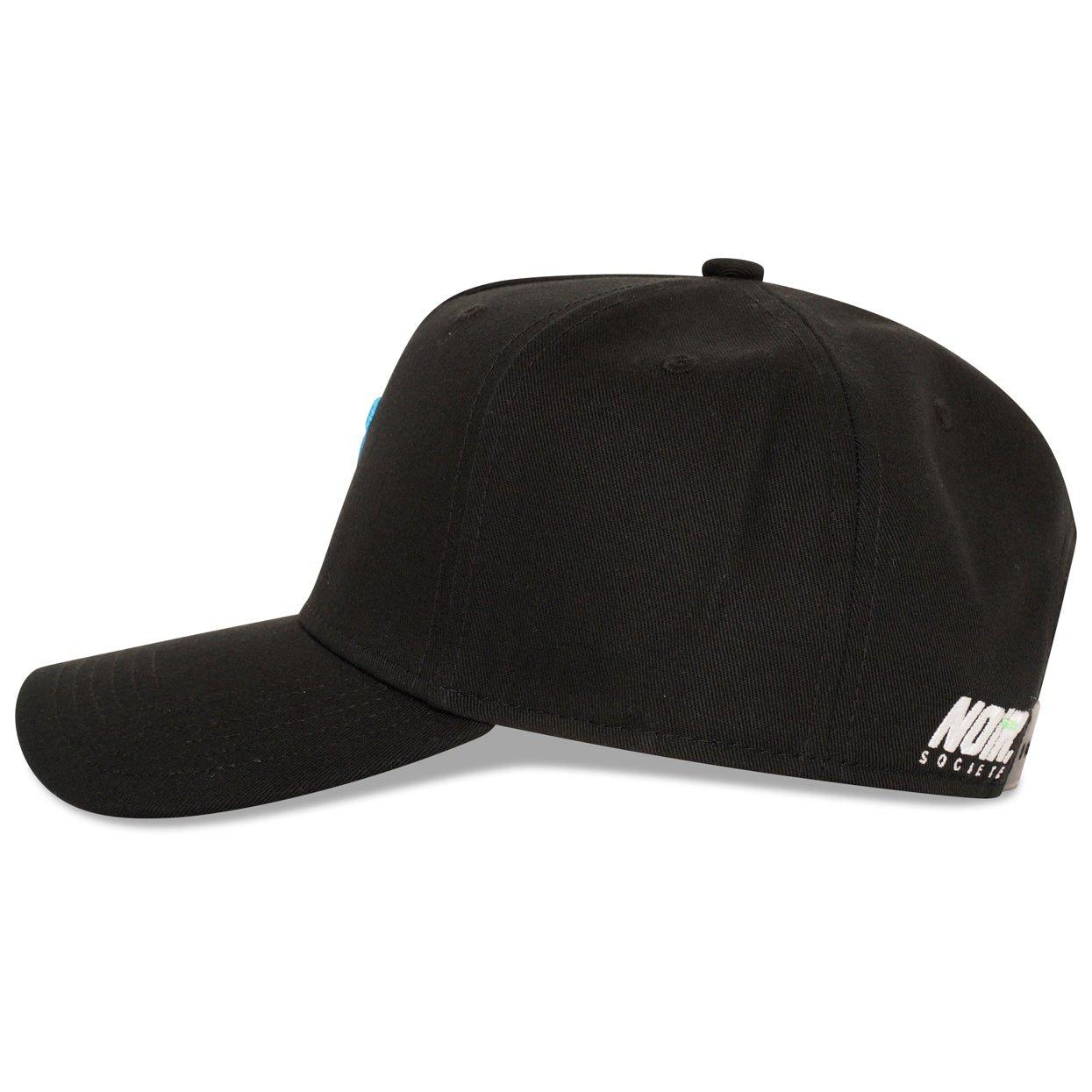 Black/Green - Societe Noir - Racer Baseball Cap - 3