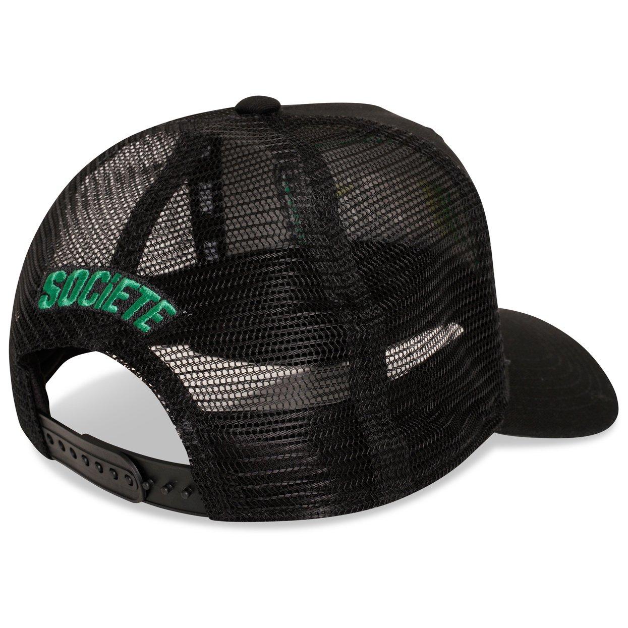 Black/Green - Societe Noir - Ombre Mesh Trucker Caps - 2