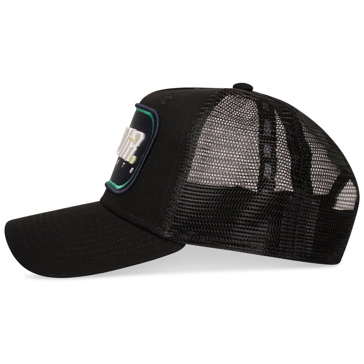 Black/Green - Societe Noir - Ombre Mesh Trucker Caps - 3