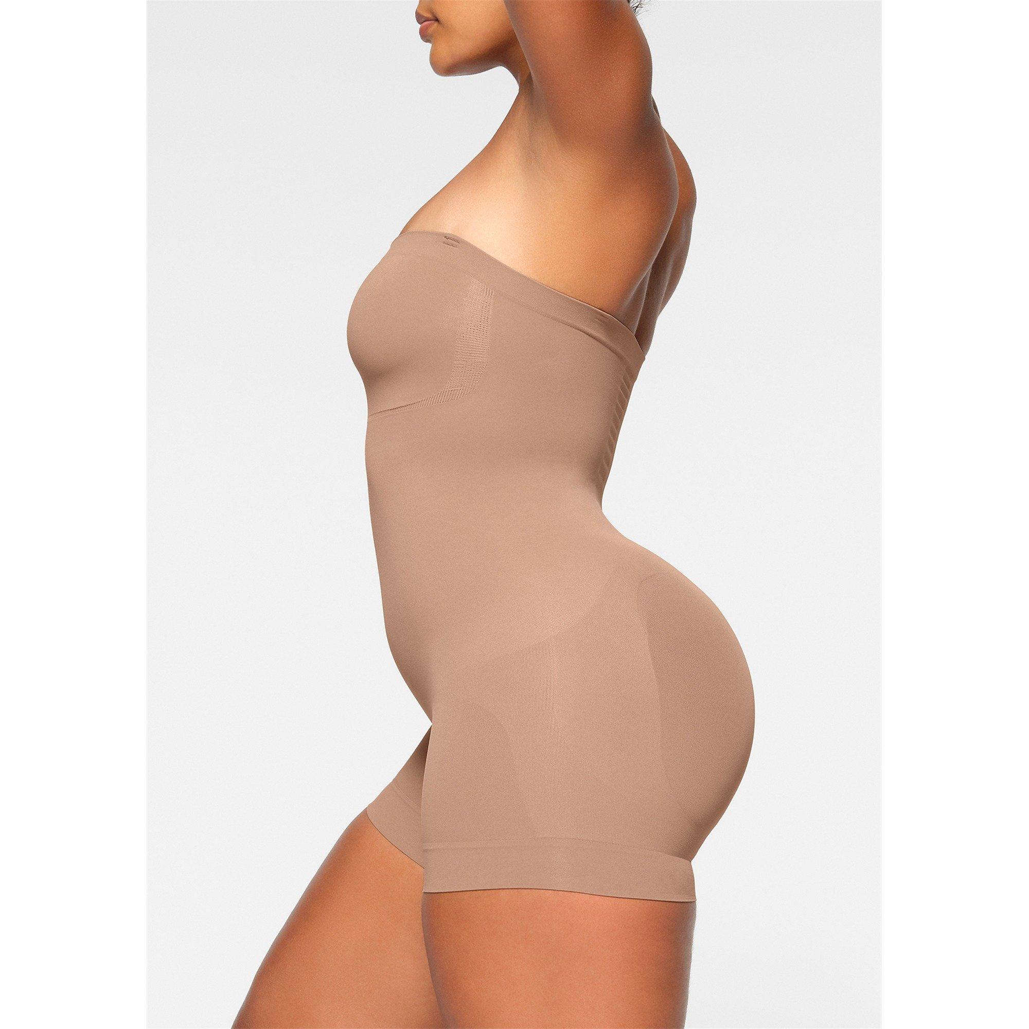LIGHT BROWN - SKIMS - BS SEAMLESS SCULPT SHORTY BODY - 6