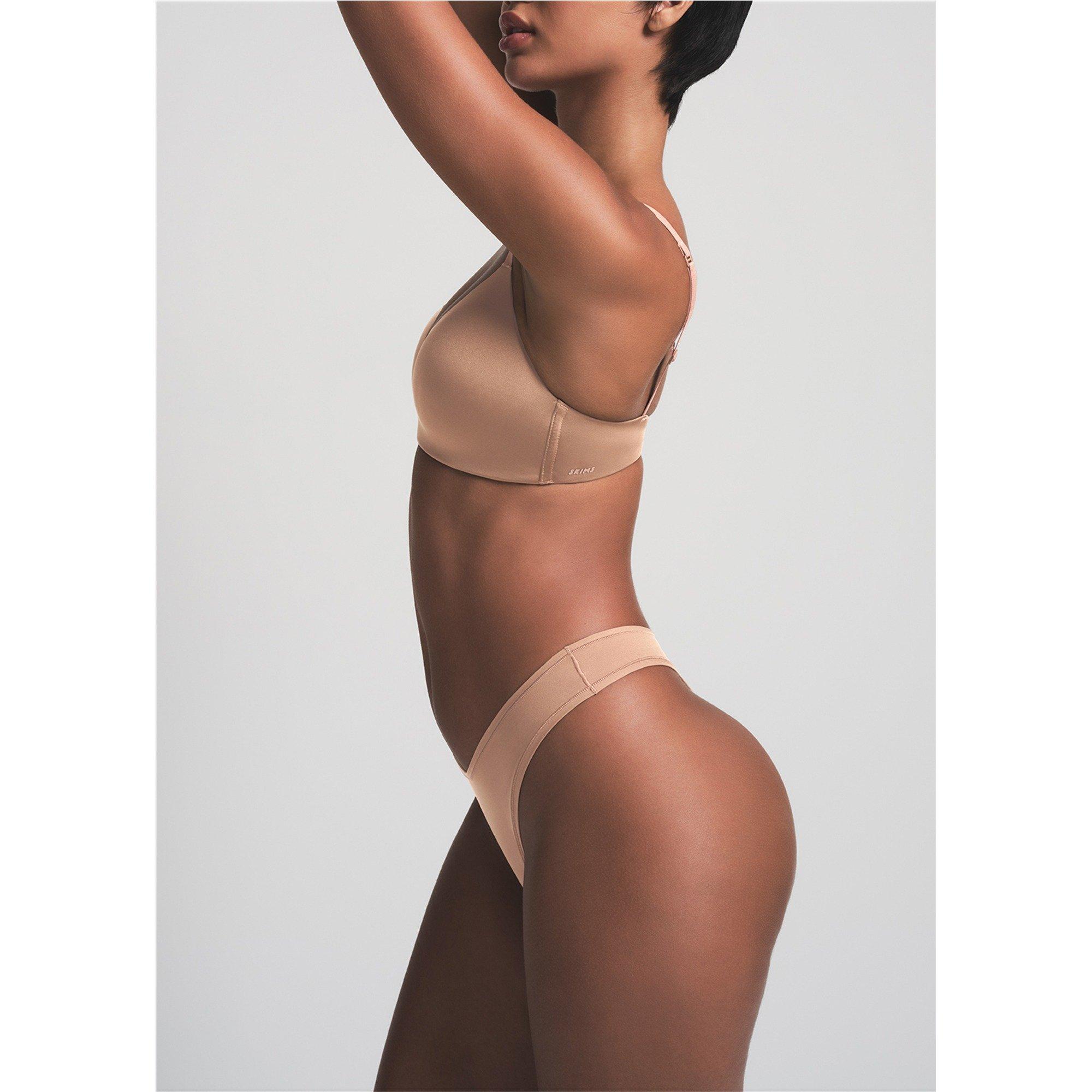 LIGHT BROWN - SKIMS - B WIRELESS FORM T-SHIRT BRA - 3