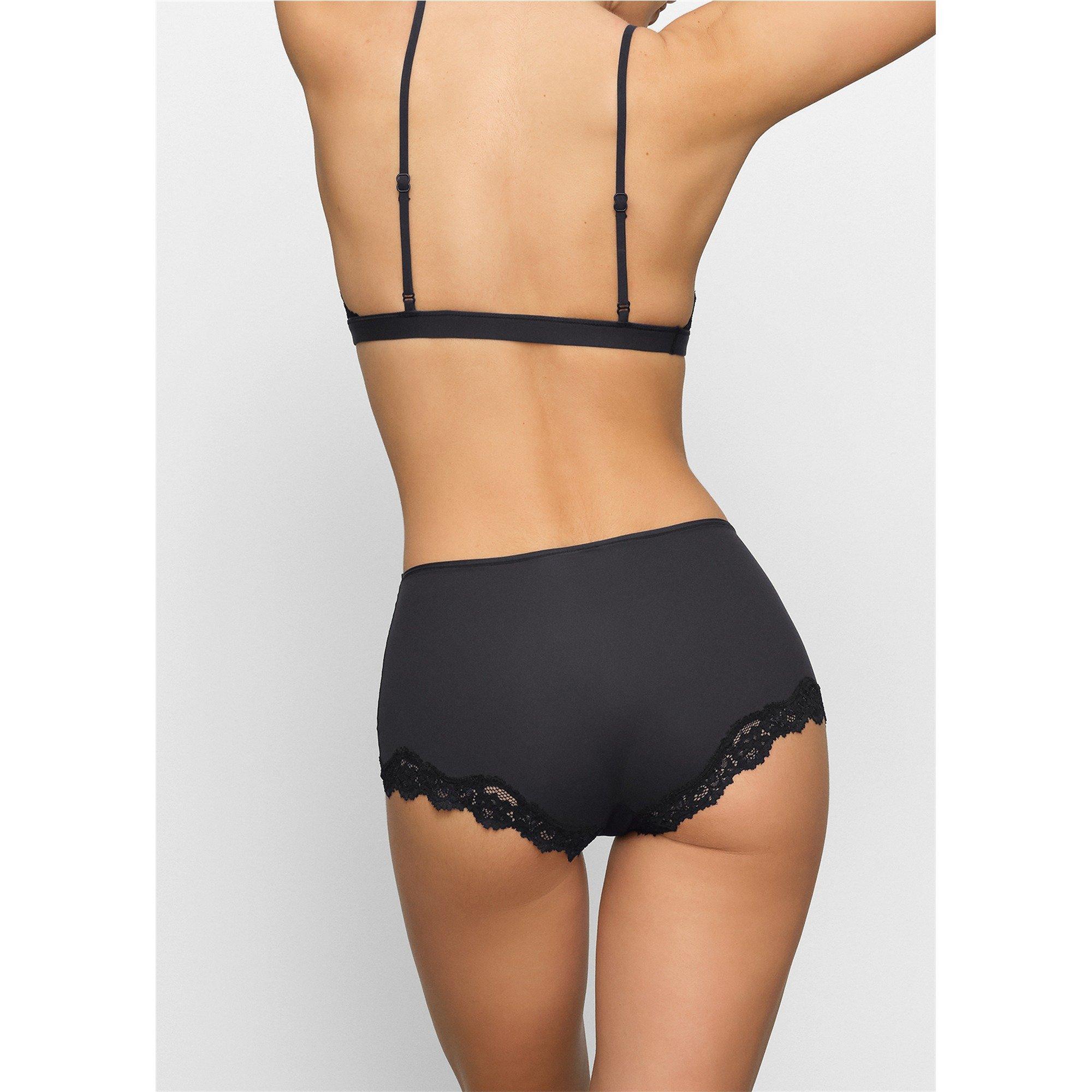BLACK - SKIMS - S FITS EVERY LACE BOYSHORT - 3