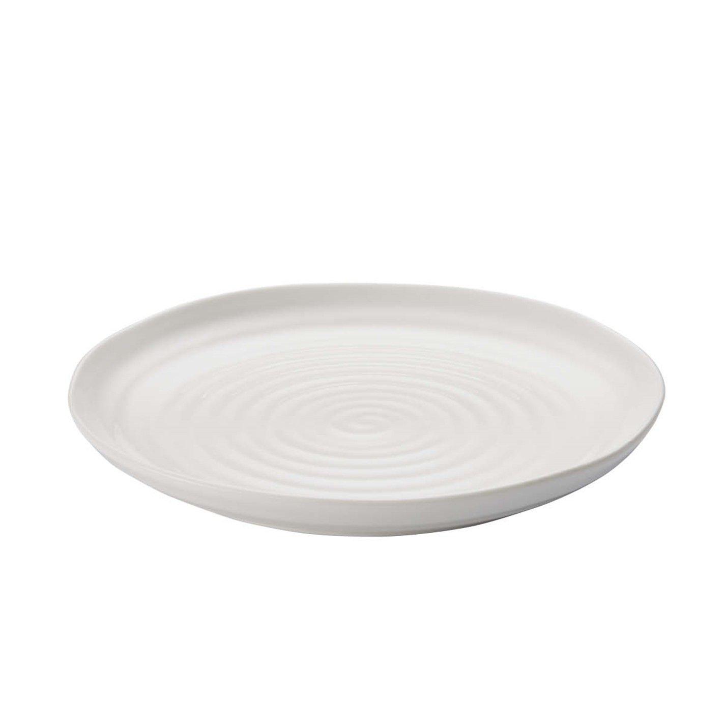 White - Portmeirion - Sophie Conran Coupe Buffet Plates White Set of 4 - 4