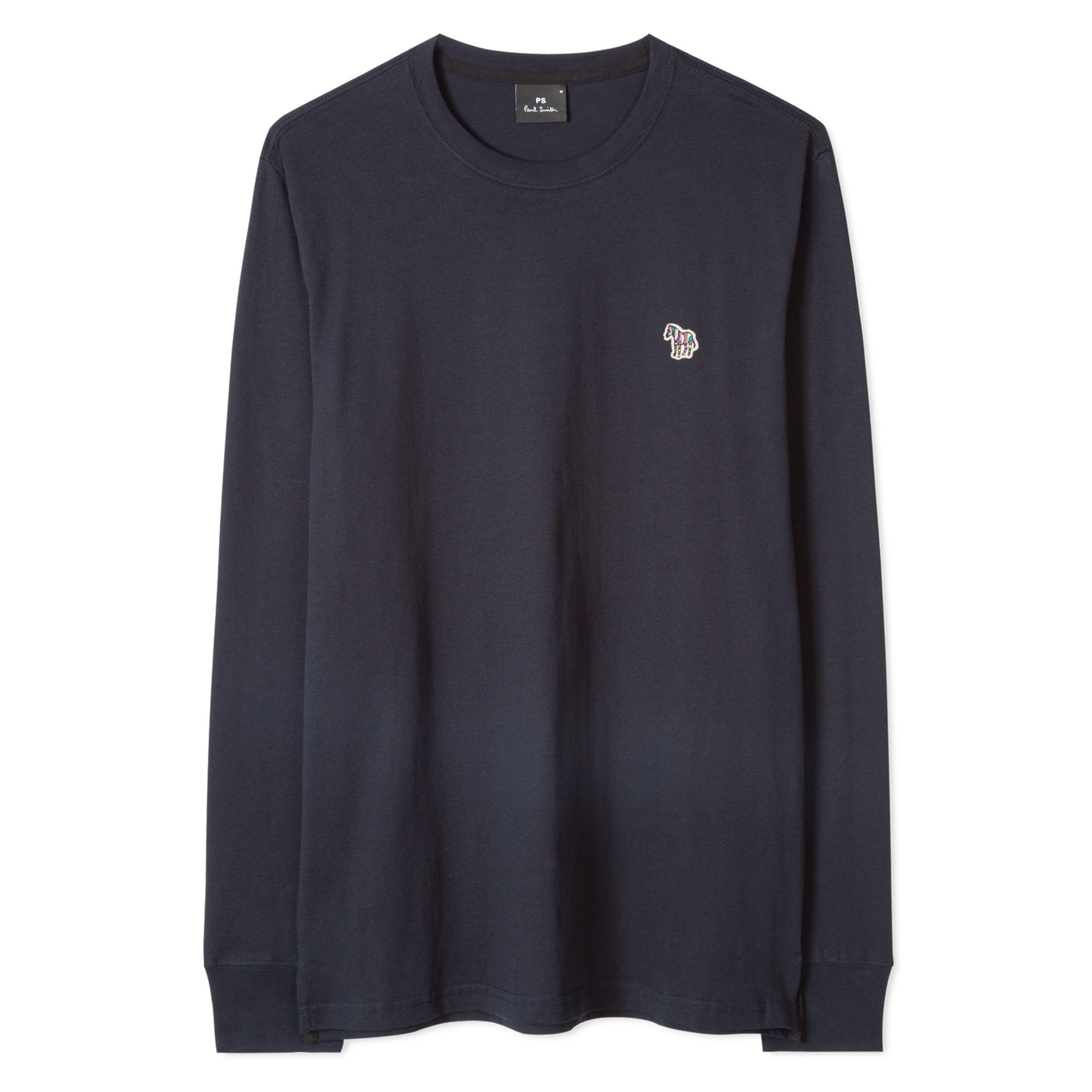 PS Paul Smith | Zebra Long Sleeve T Shirt | Long Sleeve T-Shirts