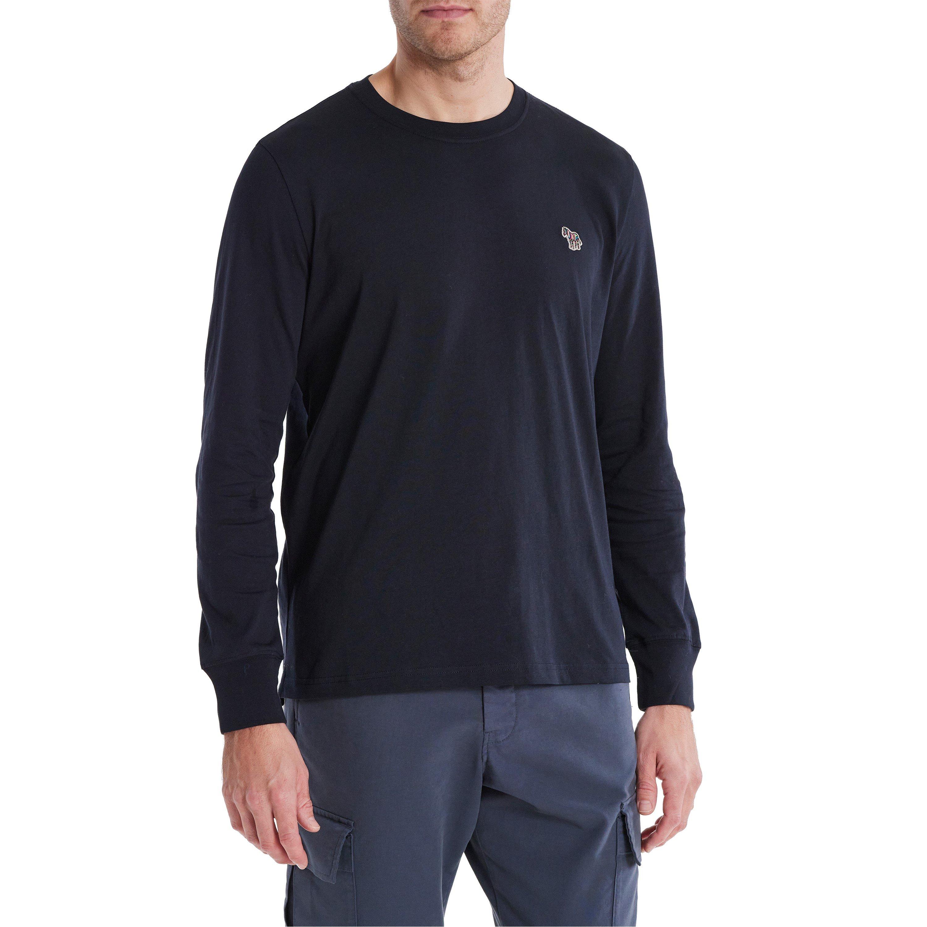 Navy 49 - PS Paul Smith - Zebra Long Sleeve T Shirt - 2