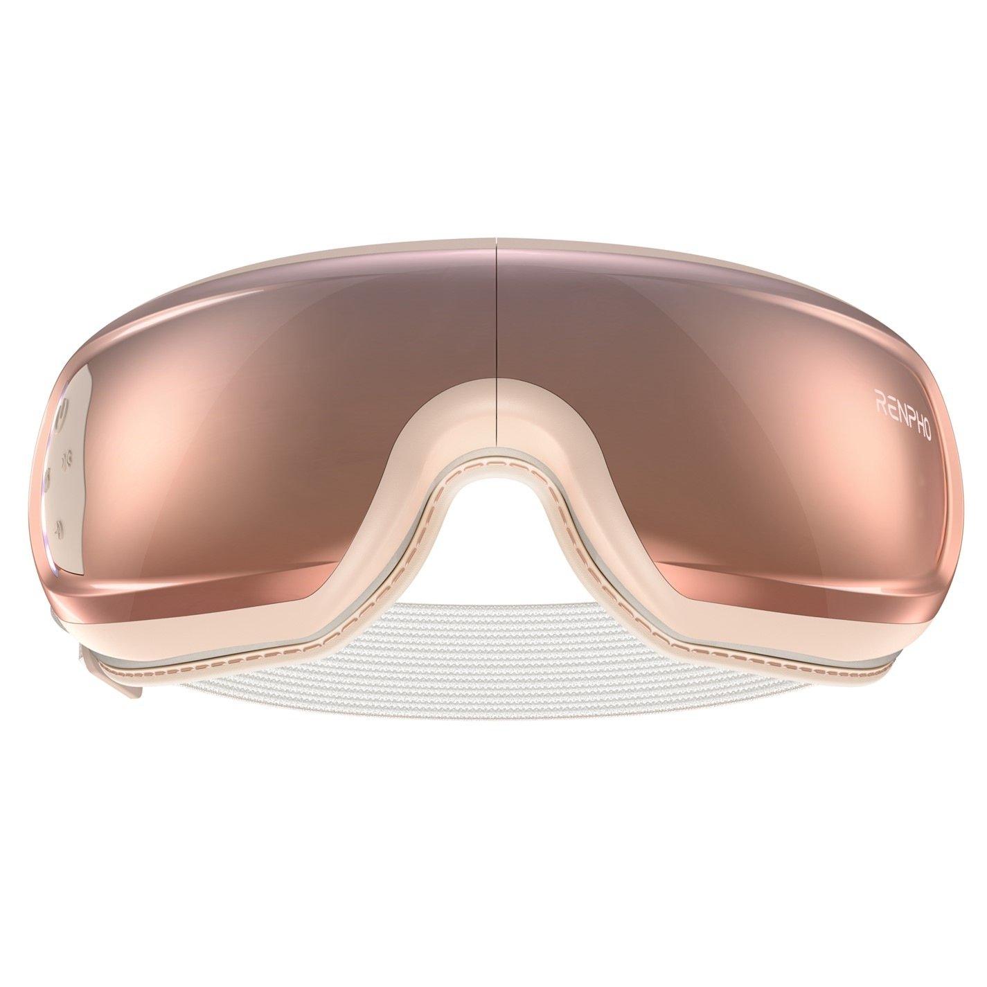 Pink - Renpho - Eyeris 3 - Voice Controlled Eye Massager Rose Gold - 3