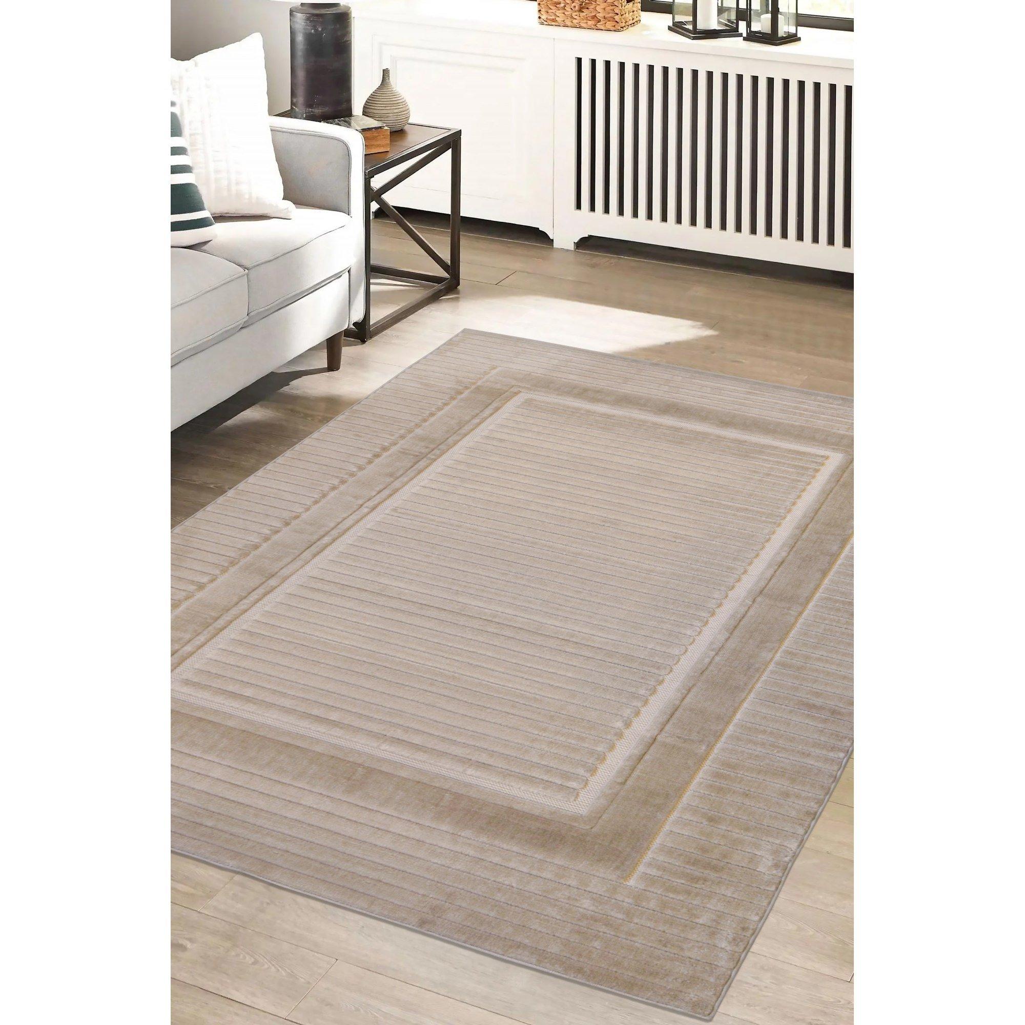 Natural - Homemaker - Malmo Border Rug Natural - 1