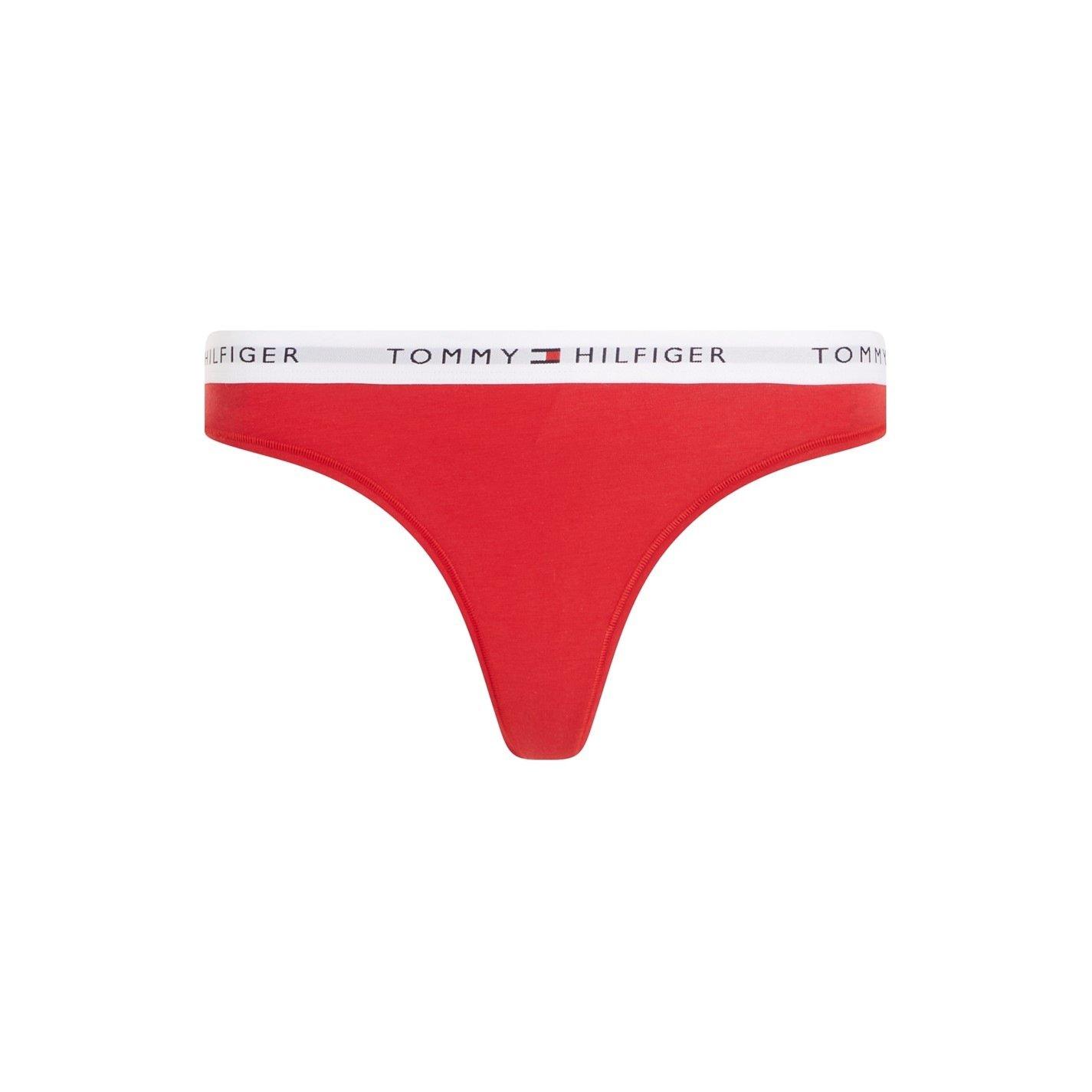 Rojo Primario - Tommy Hilfiger - Icon Thong Print - 3