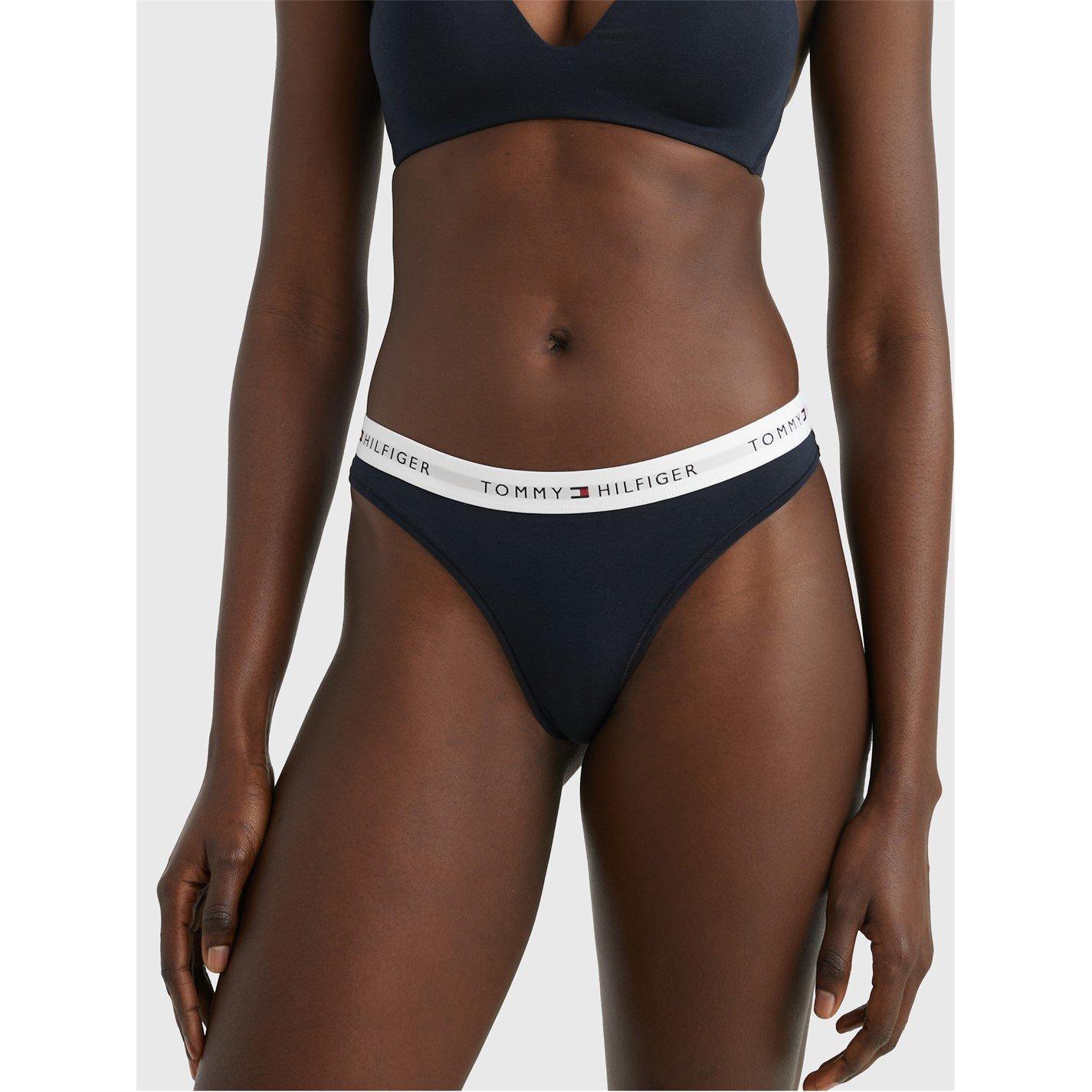 Tommy Hilfiger Women's Icon Thong Print - Desert Sky - 16 (XL)