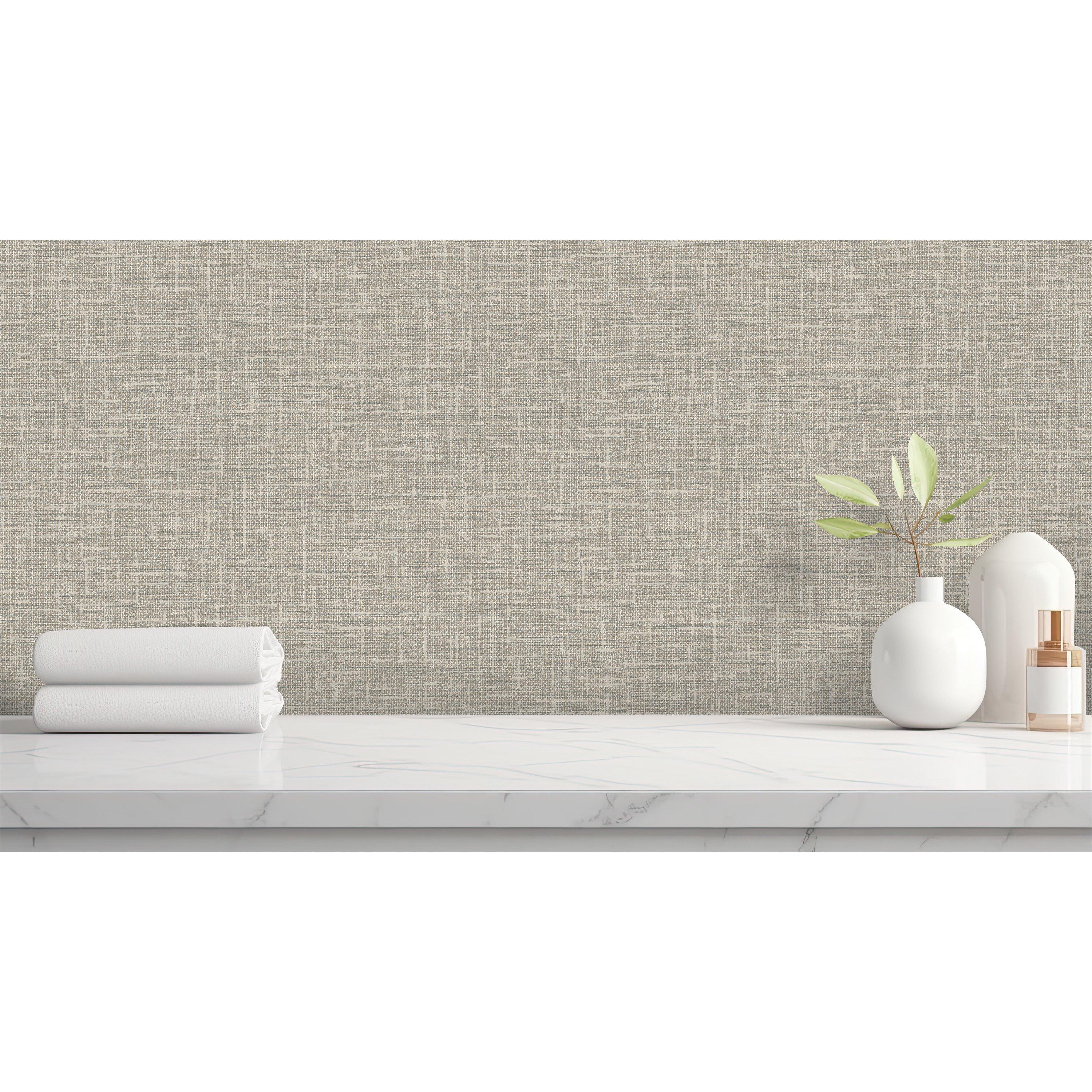 Neutral - Design ID - DID Hessian Natural Wallpaper - 2