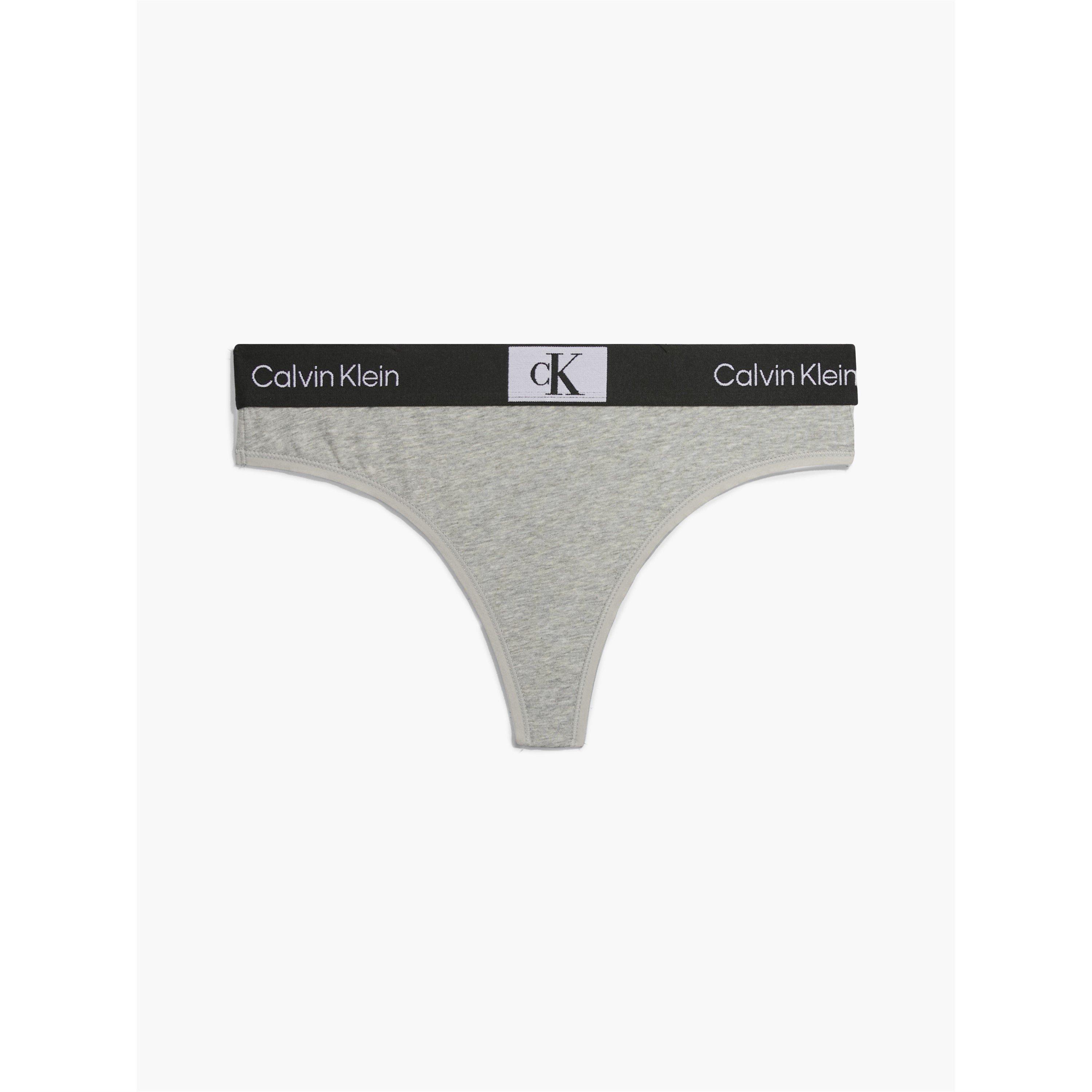 Grey Heather - Calvin Klein - 1996 Thong - 1