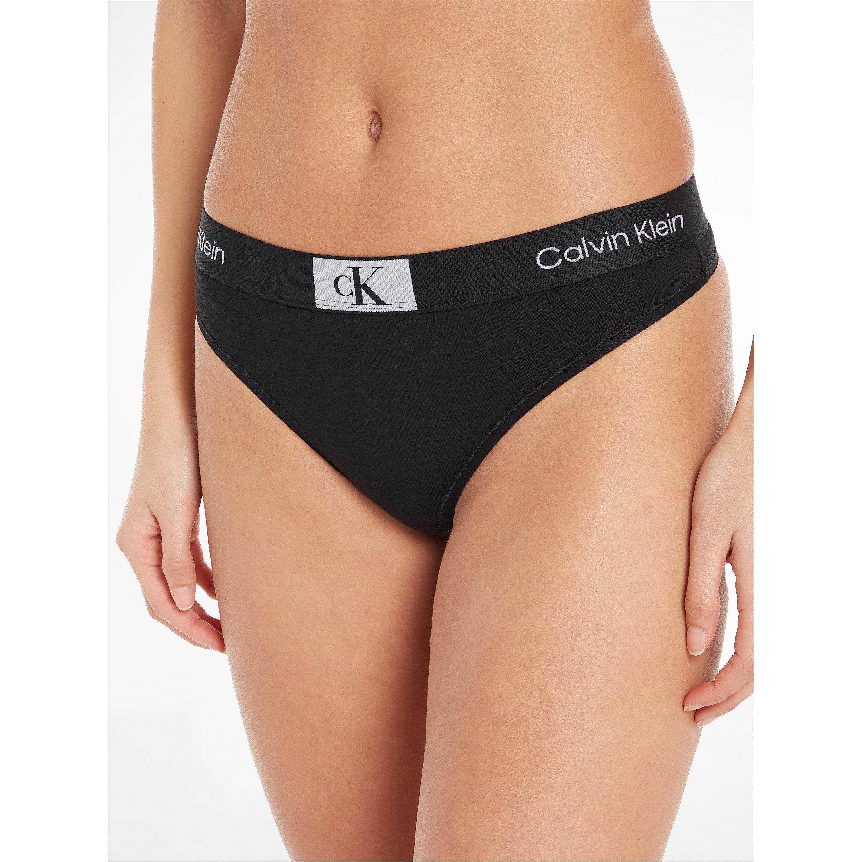 Zwart - Calvin Klein - 1996 Thong - 2