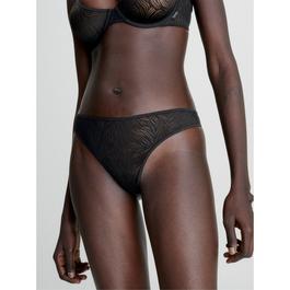 Calvin Klein Thong Sheer Marquisette