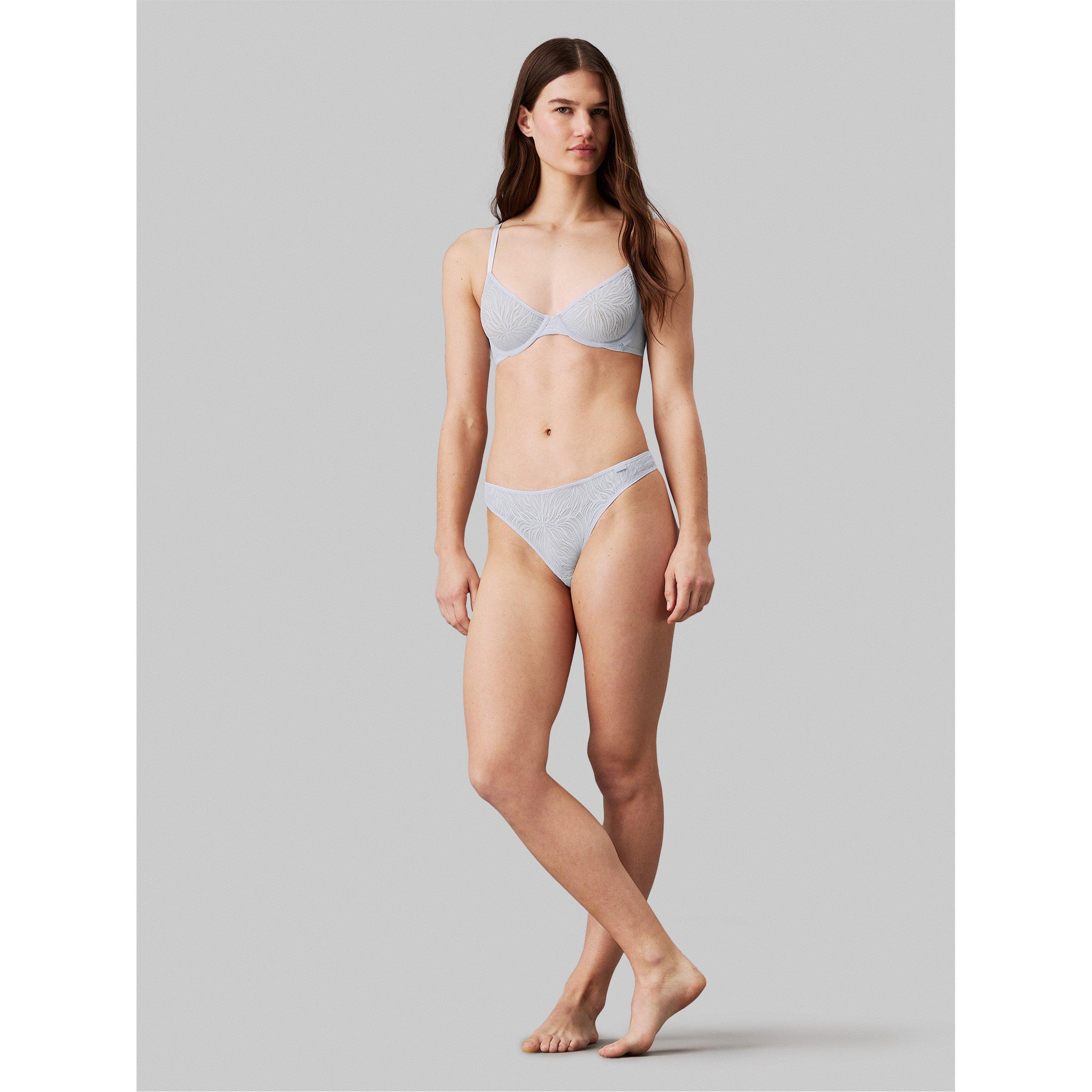 Plein Air - Calvin Klein - Marquisette Unlined Demi Bra - 5