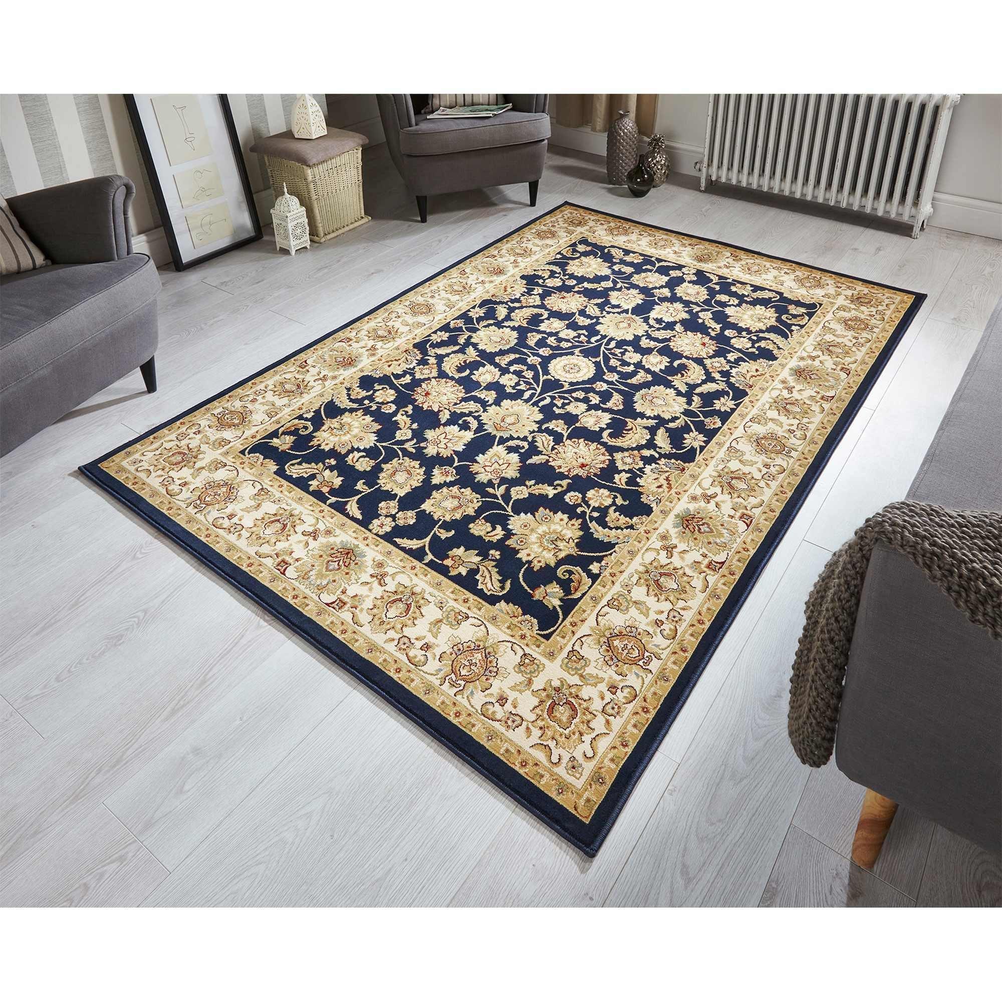 Homemaker  Kendal Agrah Runner Blue - Grey - 160x235cm