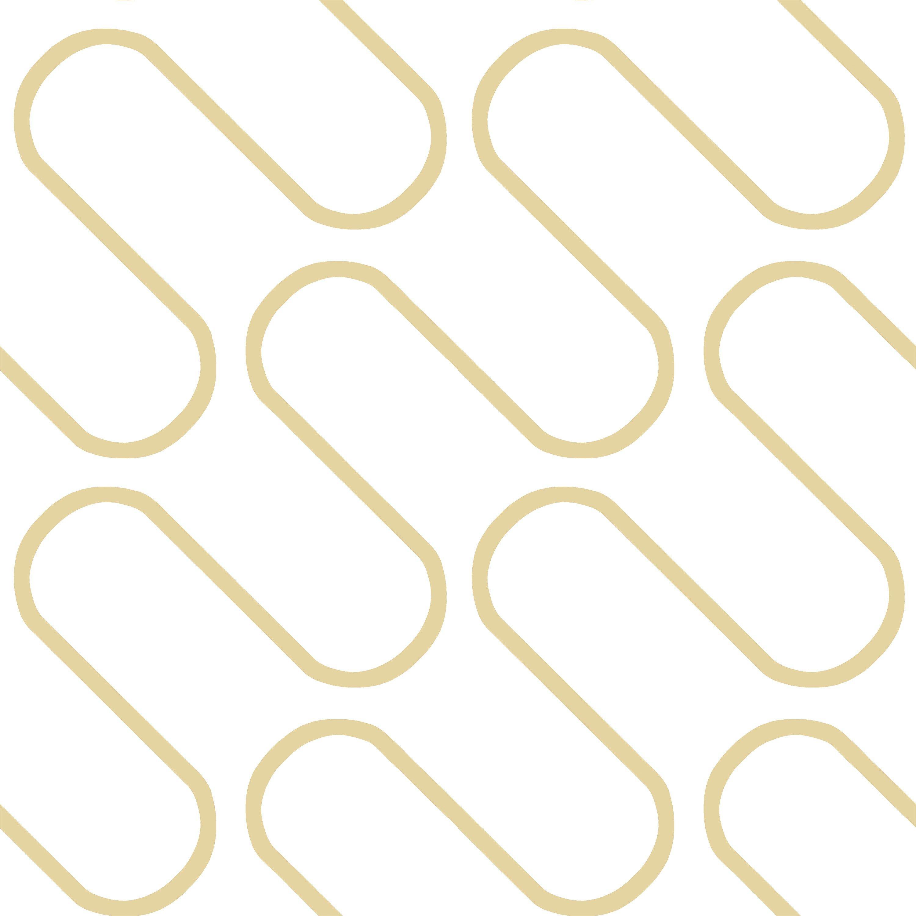 Linear Curve Geometric Wallpaper