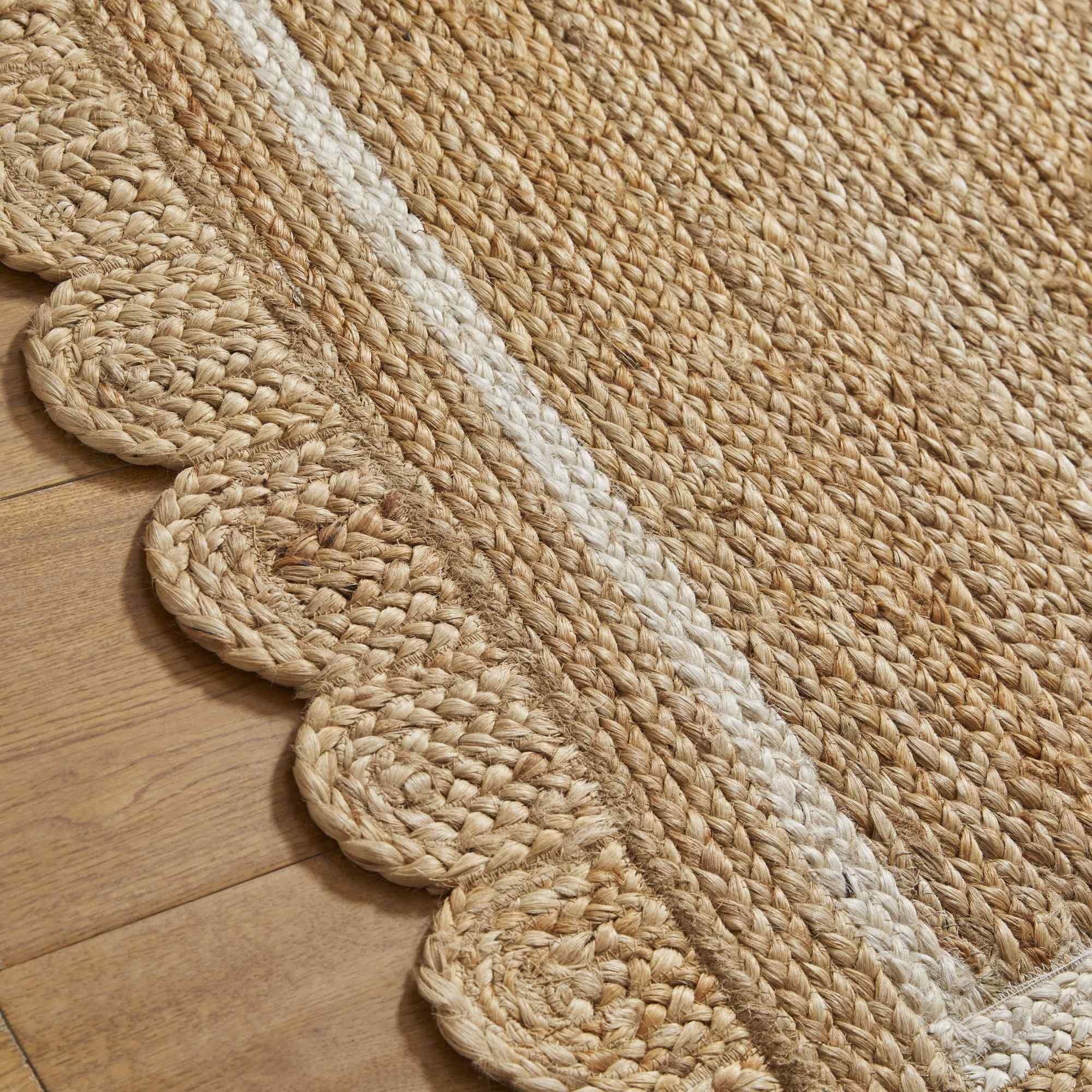 Natural - Homemaker - Jute Border Runner - 3