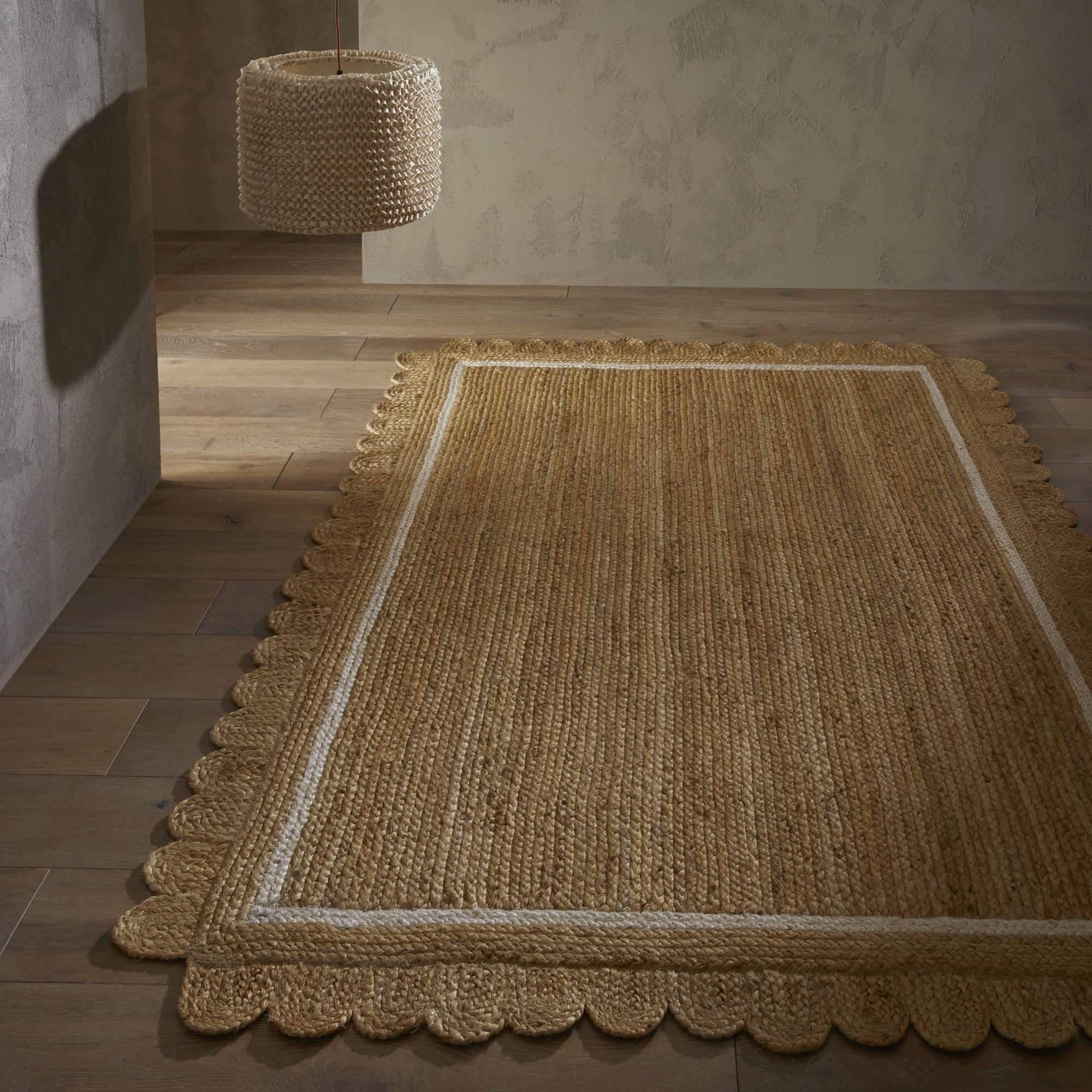 Homemaker  Jute Border Rug - Brown - 120x170cm