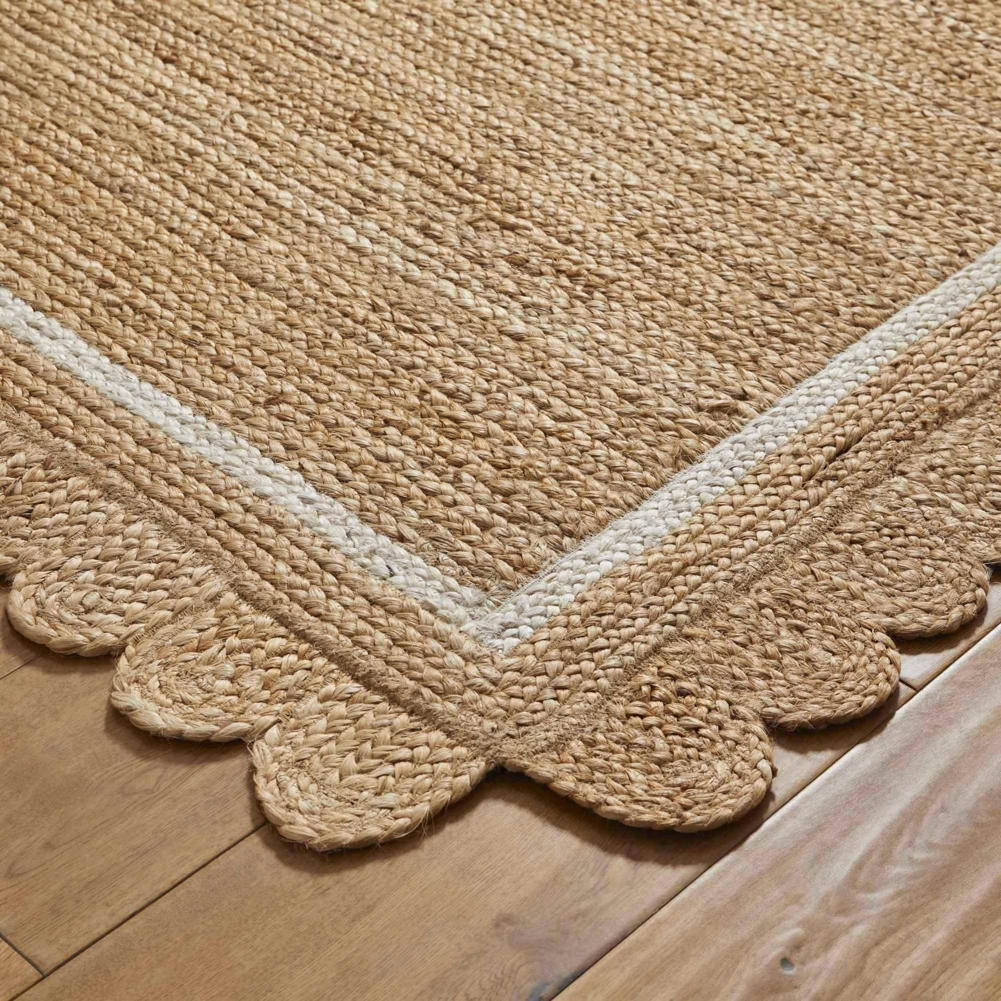 Brown - Homemaker - Jute Border Rug - 3