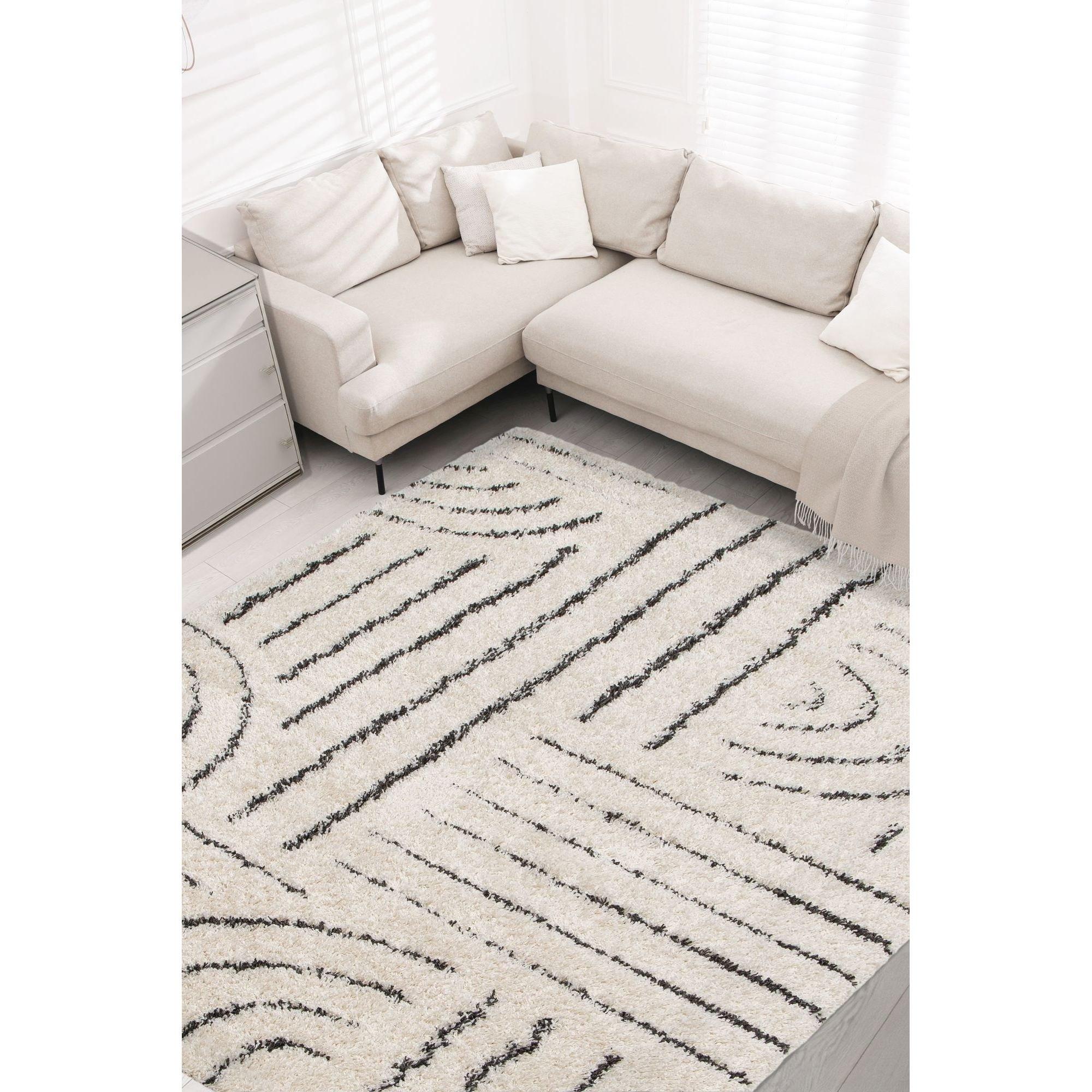 Homemaker  Roma Voyage Rug Cream - 120x170cm
