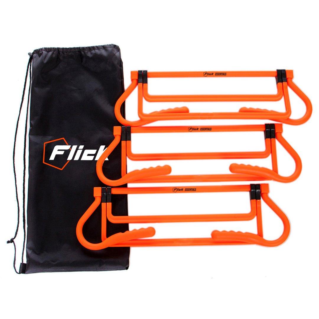 Orange - Football Flick - Football Flick Football Sports Multi Height Hurdle - 2