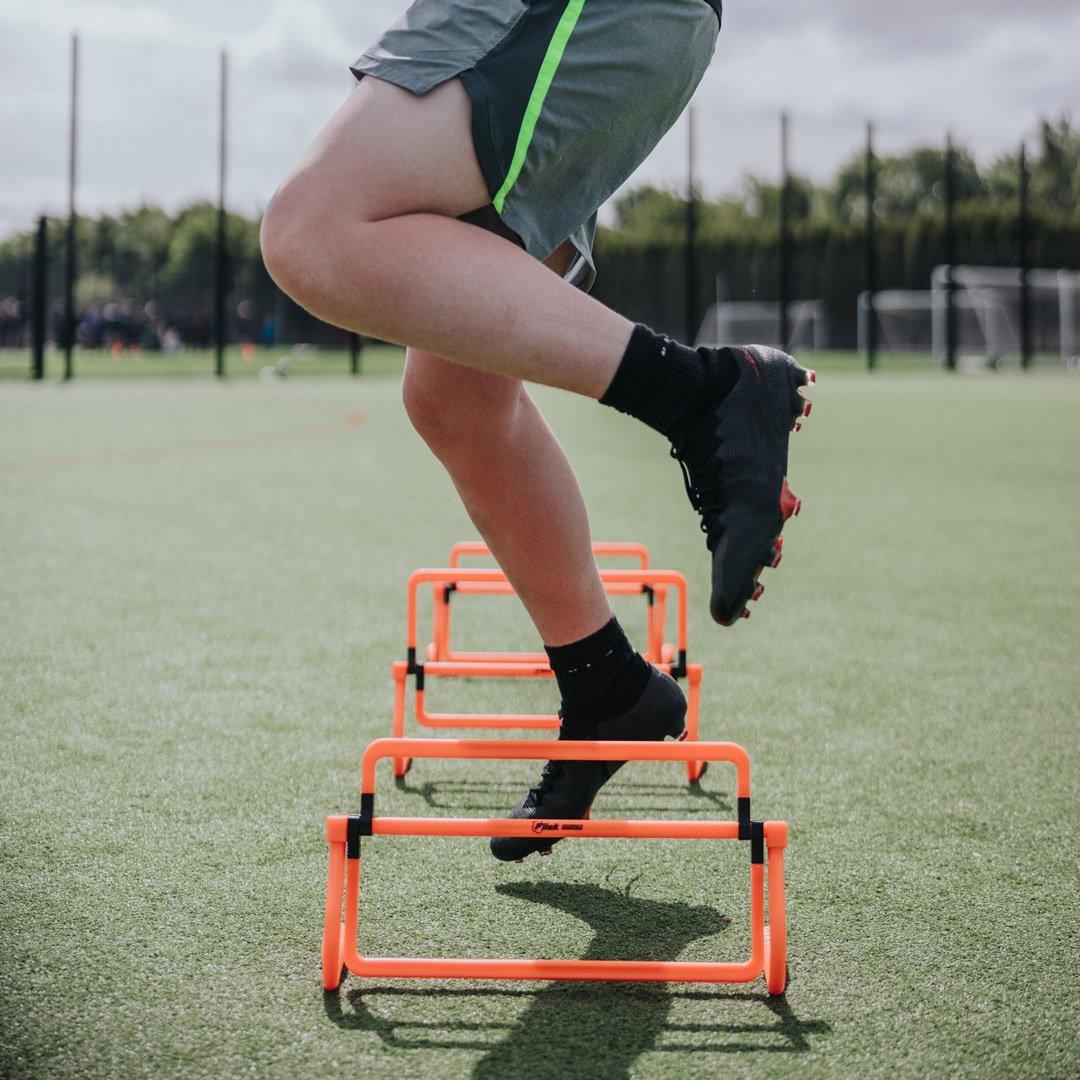 Orange - Football Flick - Football Flick Football Sports Multi Height Hurdle - 5