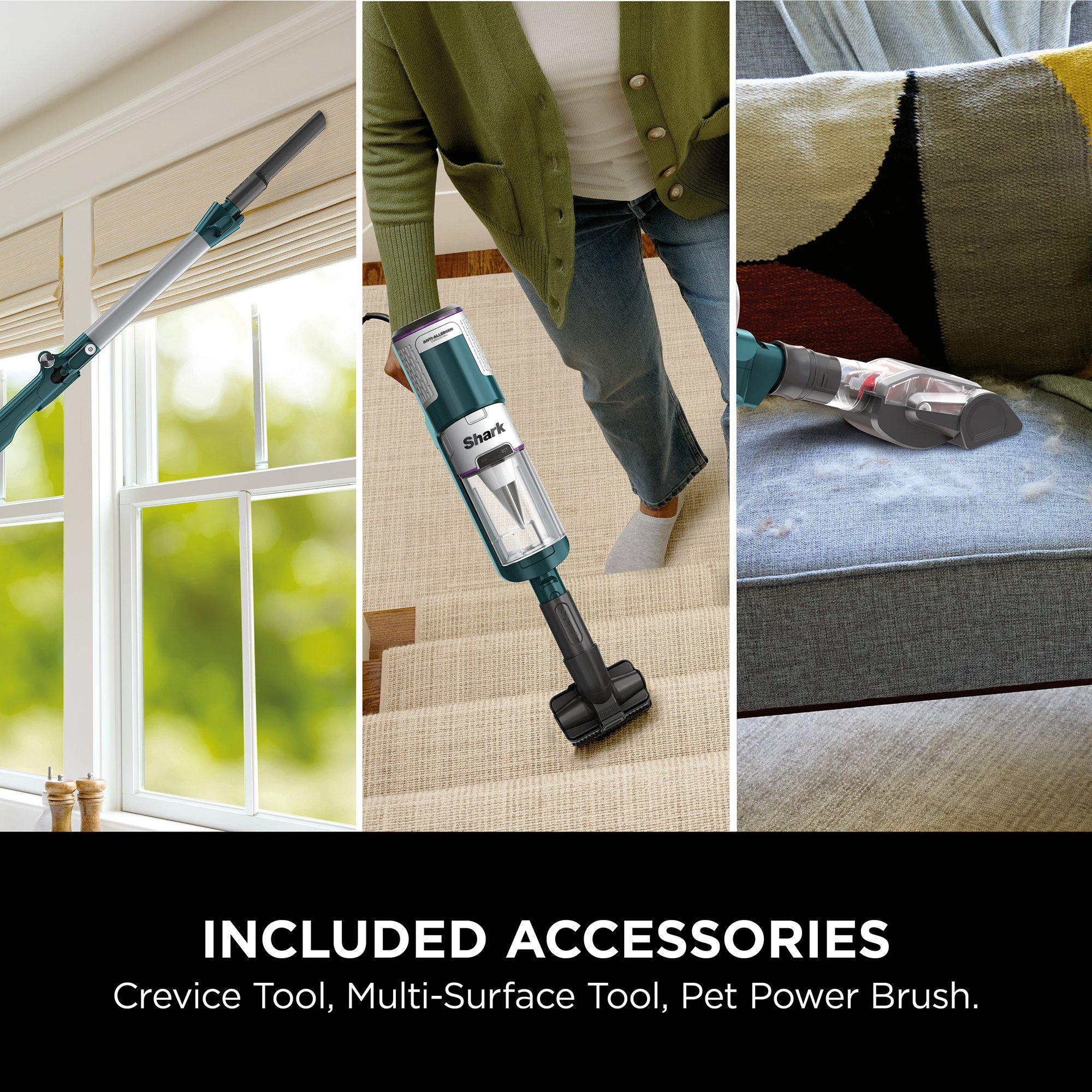 Dark Teal - Shark - PowerDetect Corded Stick Vacuum Cleaner HZ4000UKT - 12