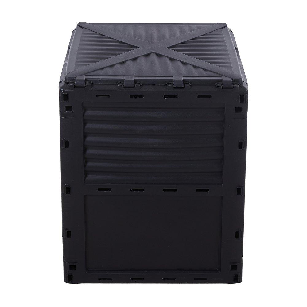 Black - Breeins - 300L Garden Compost Bin - 2