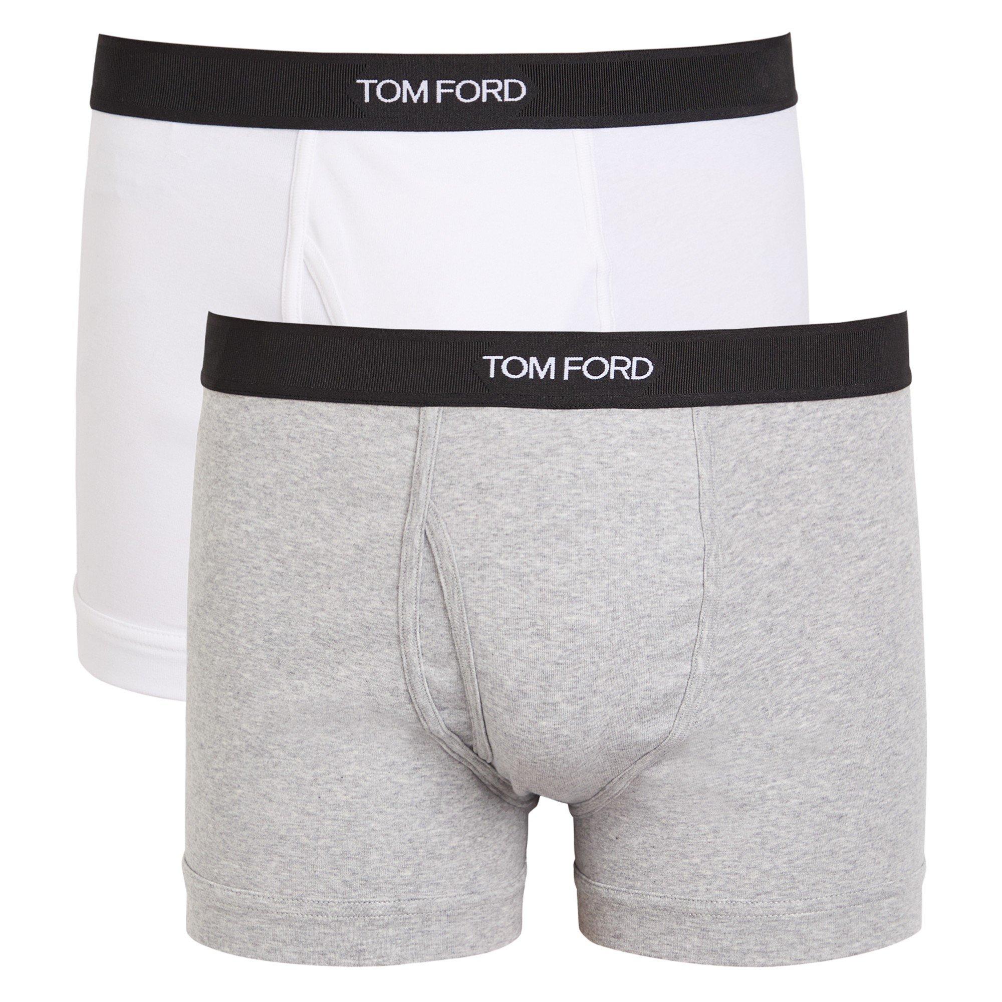 WHITE AND OTHER - Tom Ford - TF CTTN STRTCH 2PK BXR