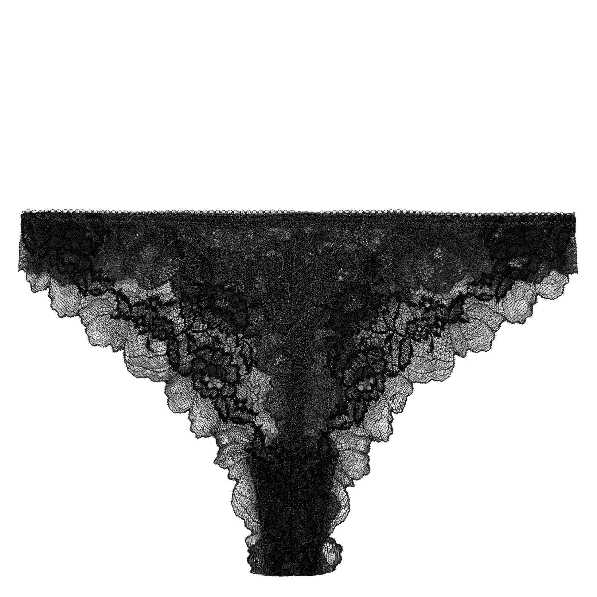 CHARCOAL - Wacoal - LACE PERFECTION TANGA - 1
