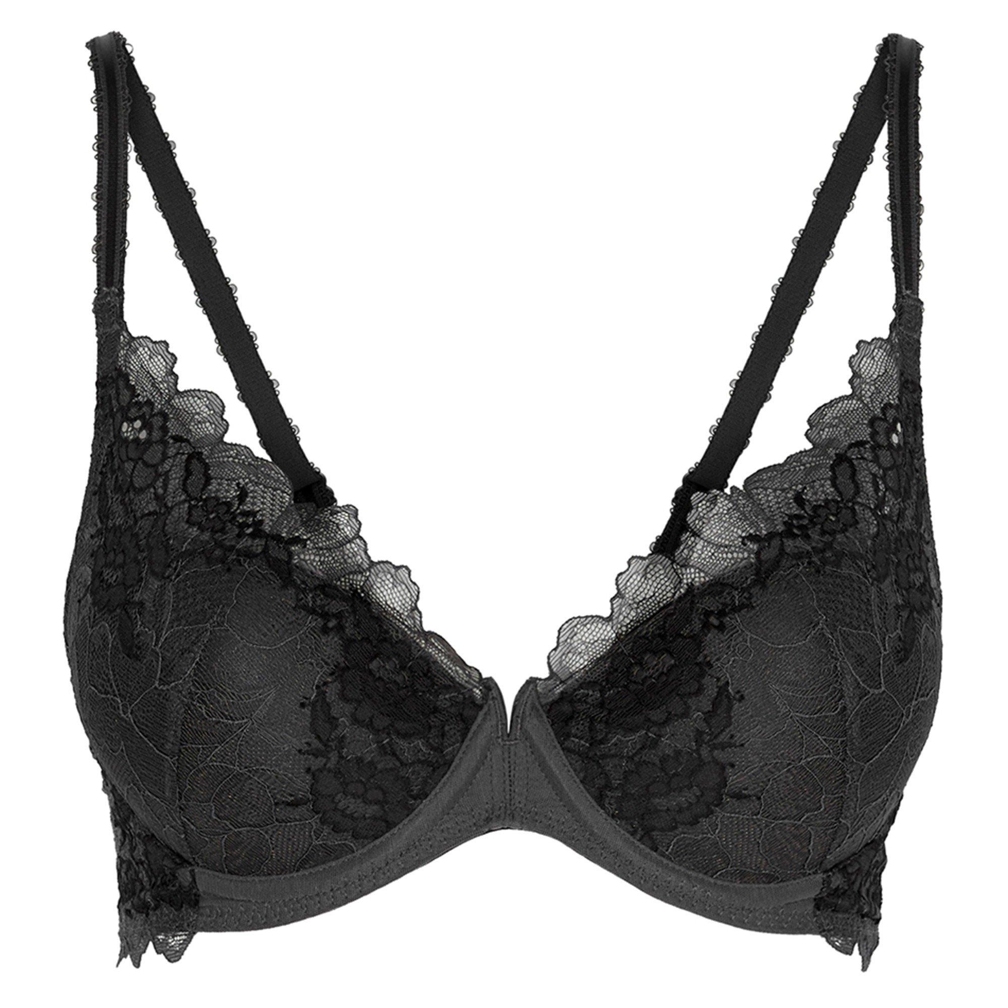 CHARCOAL - Wacoal - LACE PERFECTION MOULDED BRA - 1