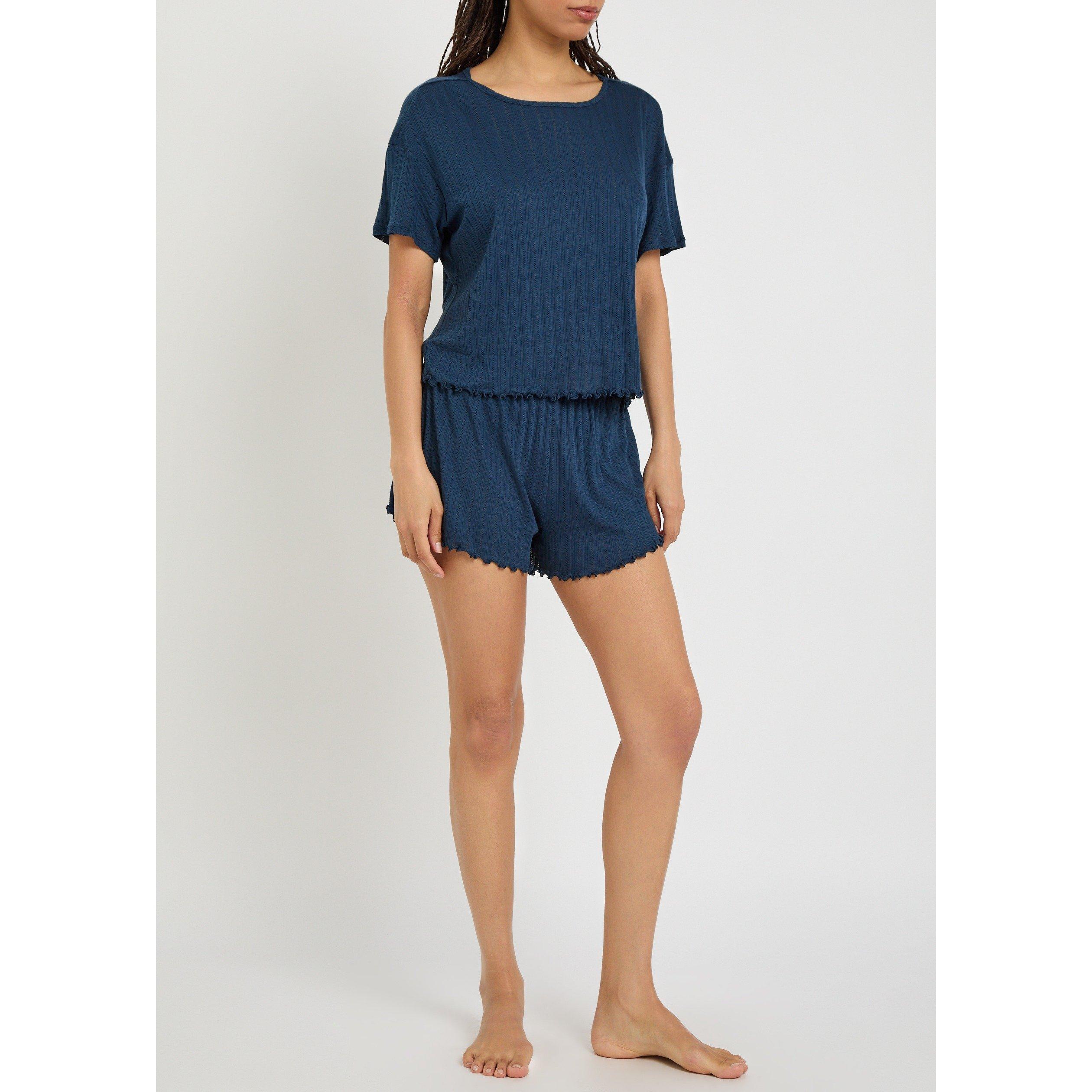 NAVY - Eberjey - S POINTELLE SHORT - 5