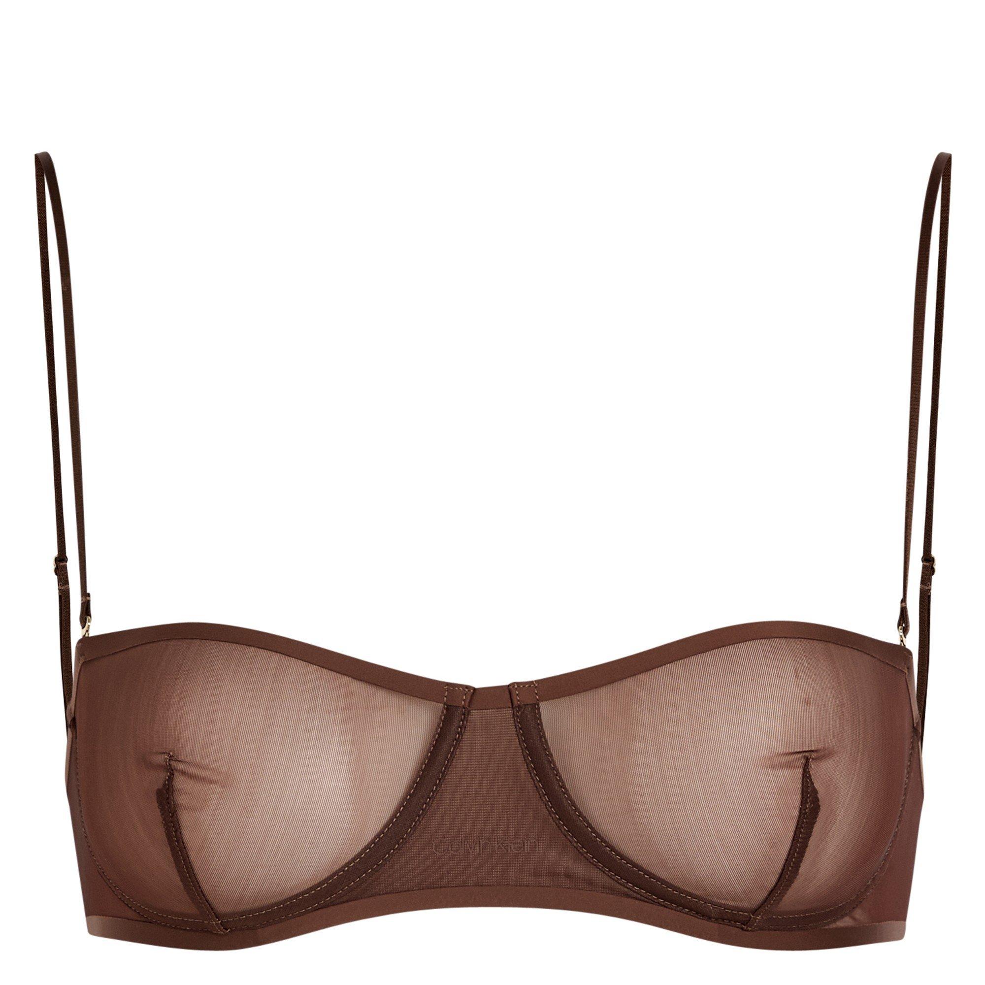 BROWN - Calvin Klein - ALDEN UNLINED BALCONETTE