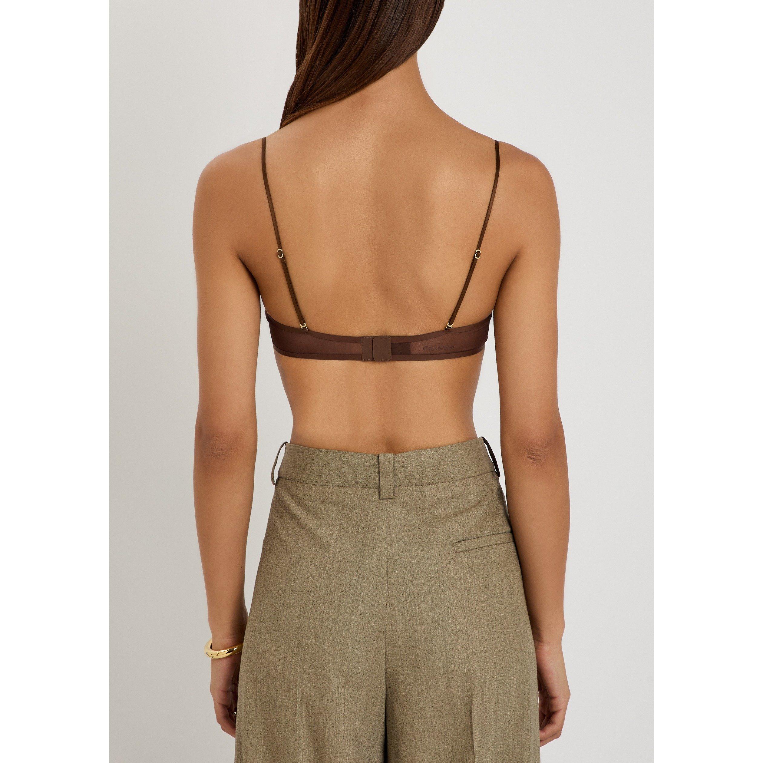 BROWN - Calvin Klein - Women's Alden Unlined Demi Bra - 3