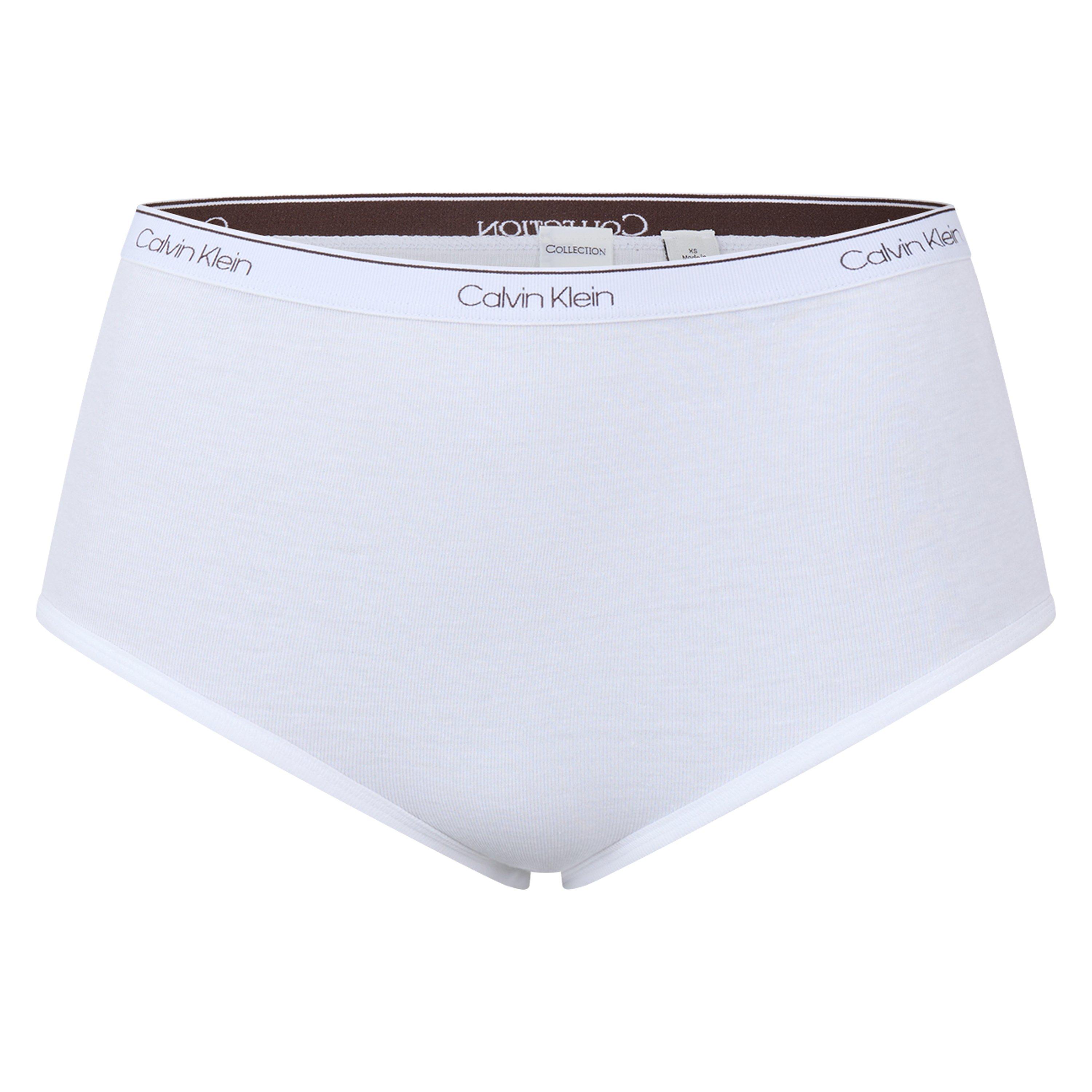 WHITE - Calvin Klein - SANSA HIGH WAISTED BRIEF - 1