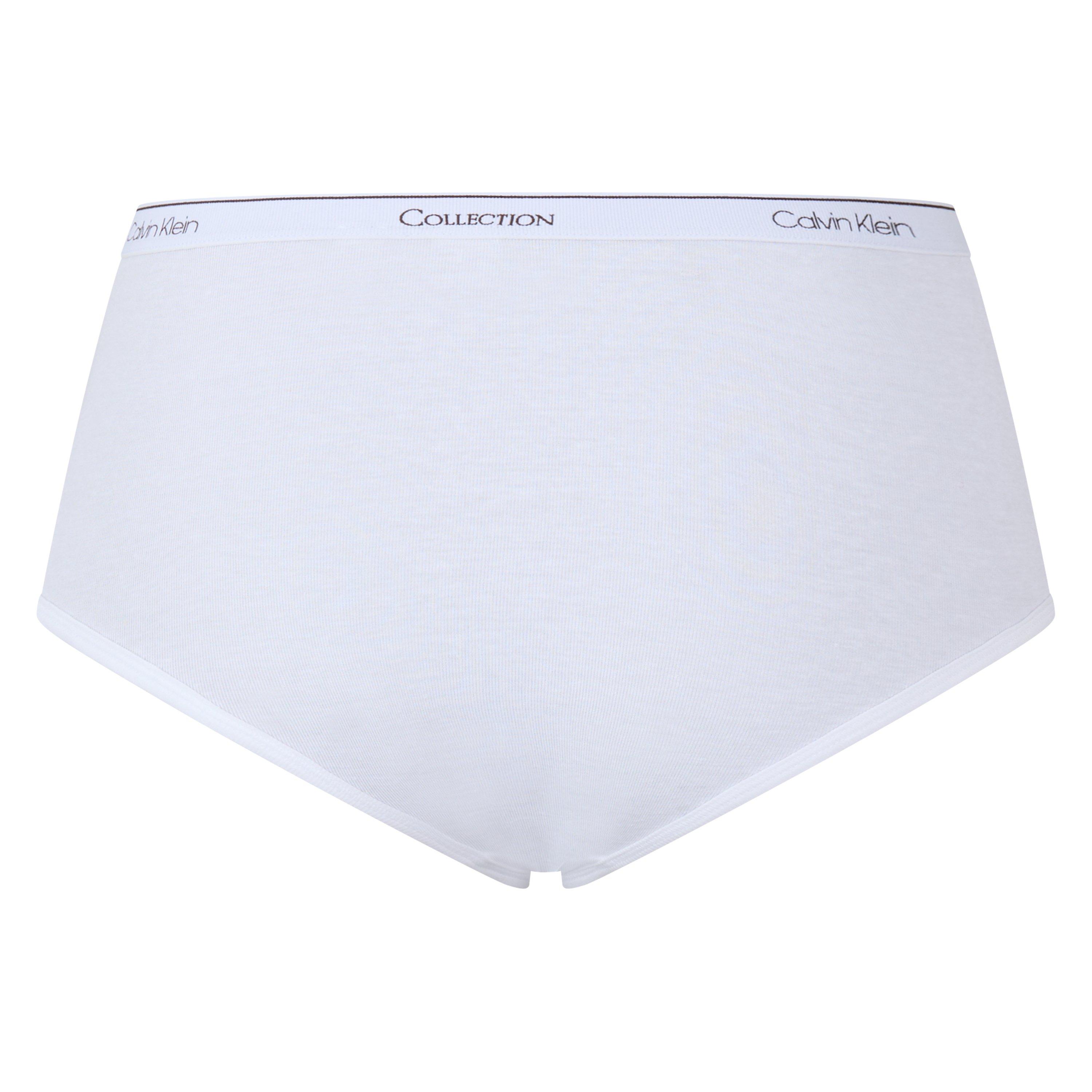 WHITE - Calvin Klein - SANSA HIGH WAISTED BRIEF - 2