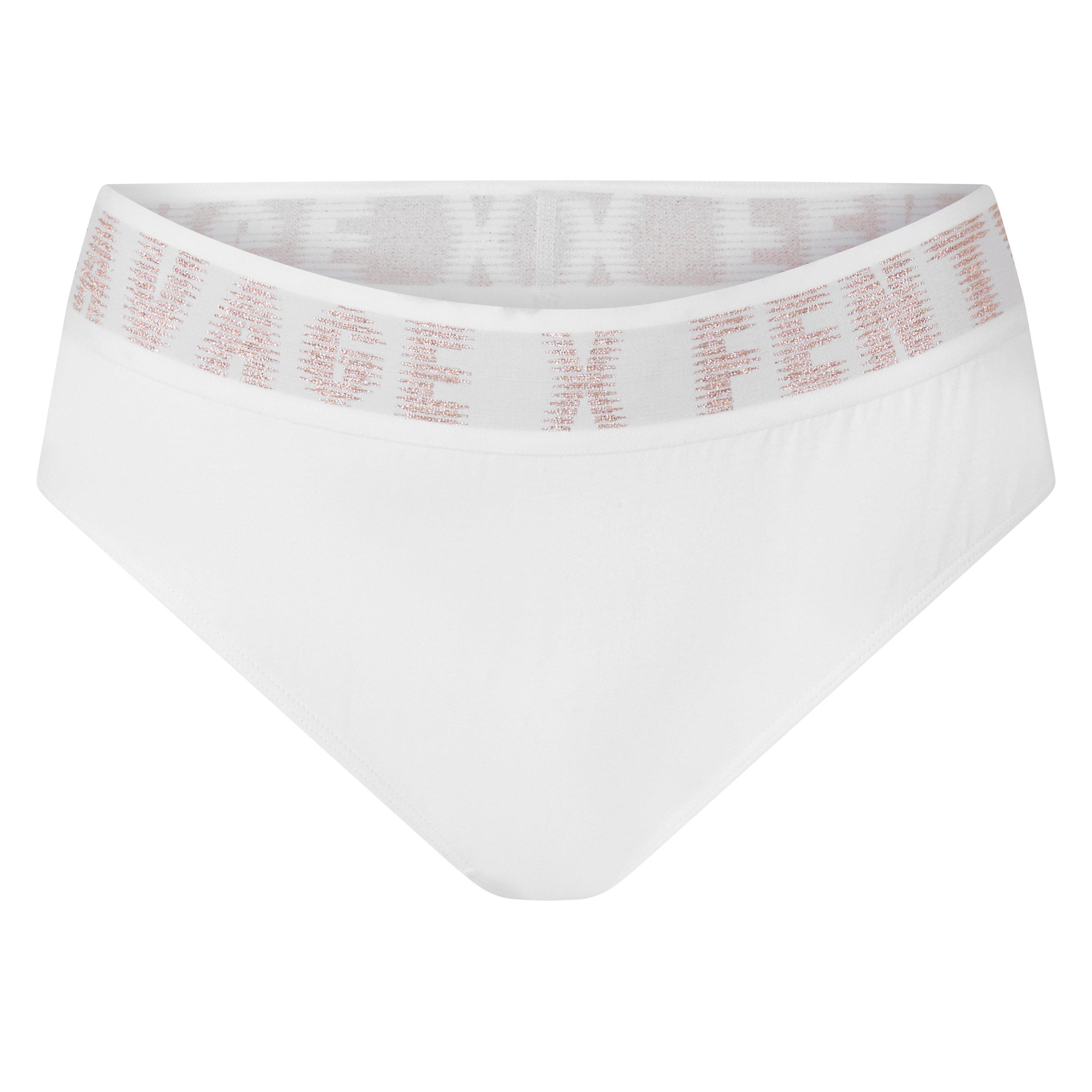 WHITE - Savage X Fenty - HIGH LEG BIKINI - 1