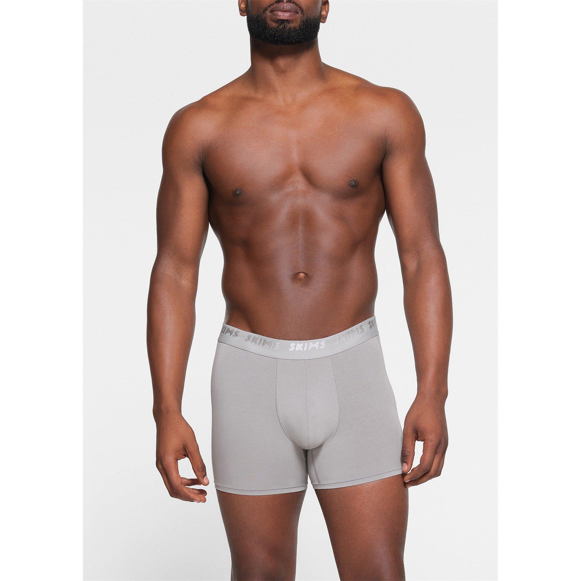 GREY - SKIMS - SKIMS 3 PACK BOXER BRIEF 3 INC - 2