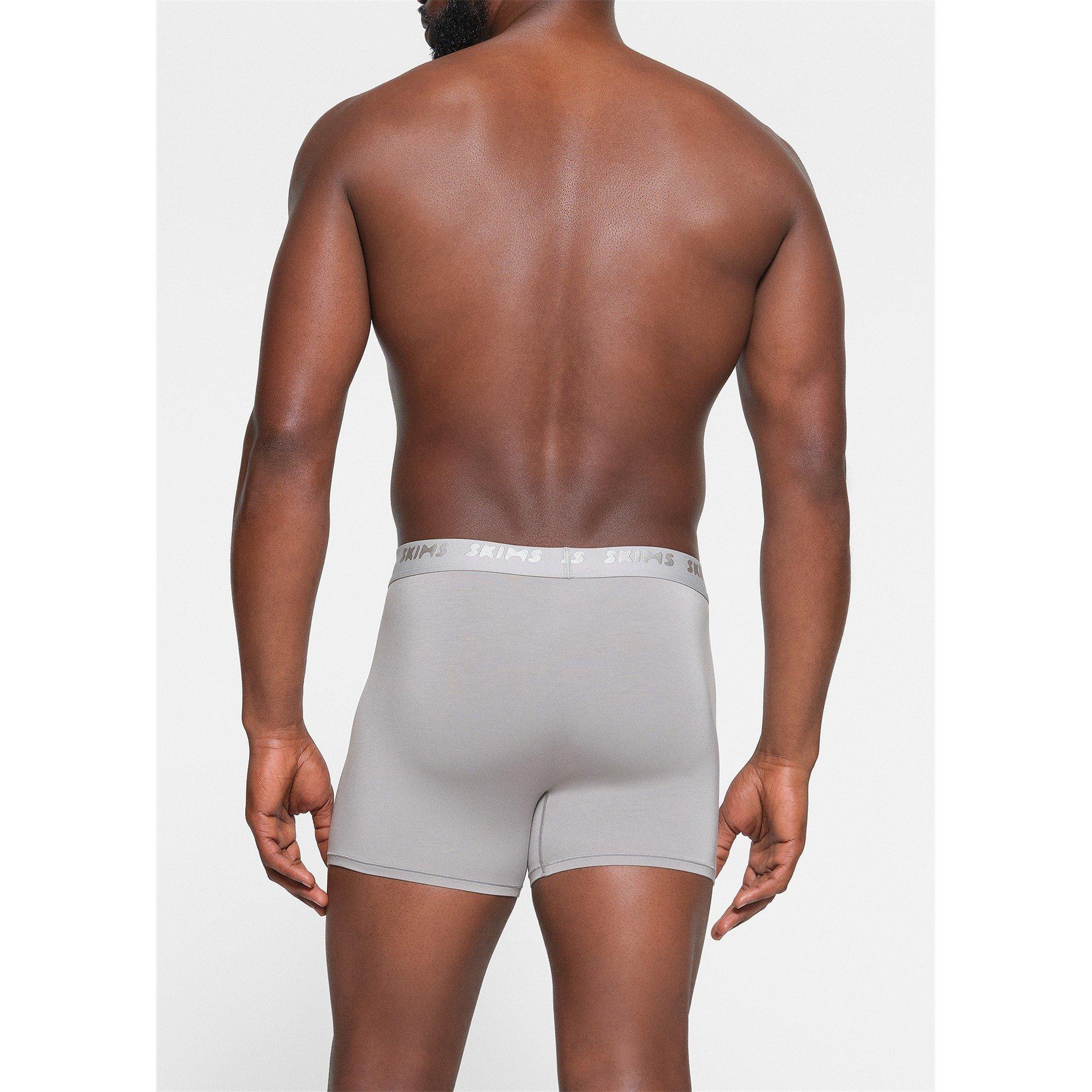 GREY - SKIMS - SKIMS 3 PACK BOXER BRIEF 3 INC - 4