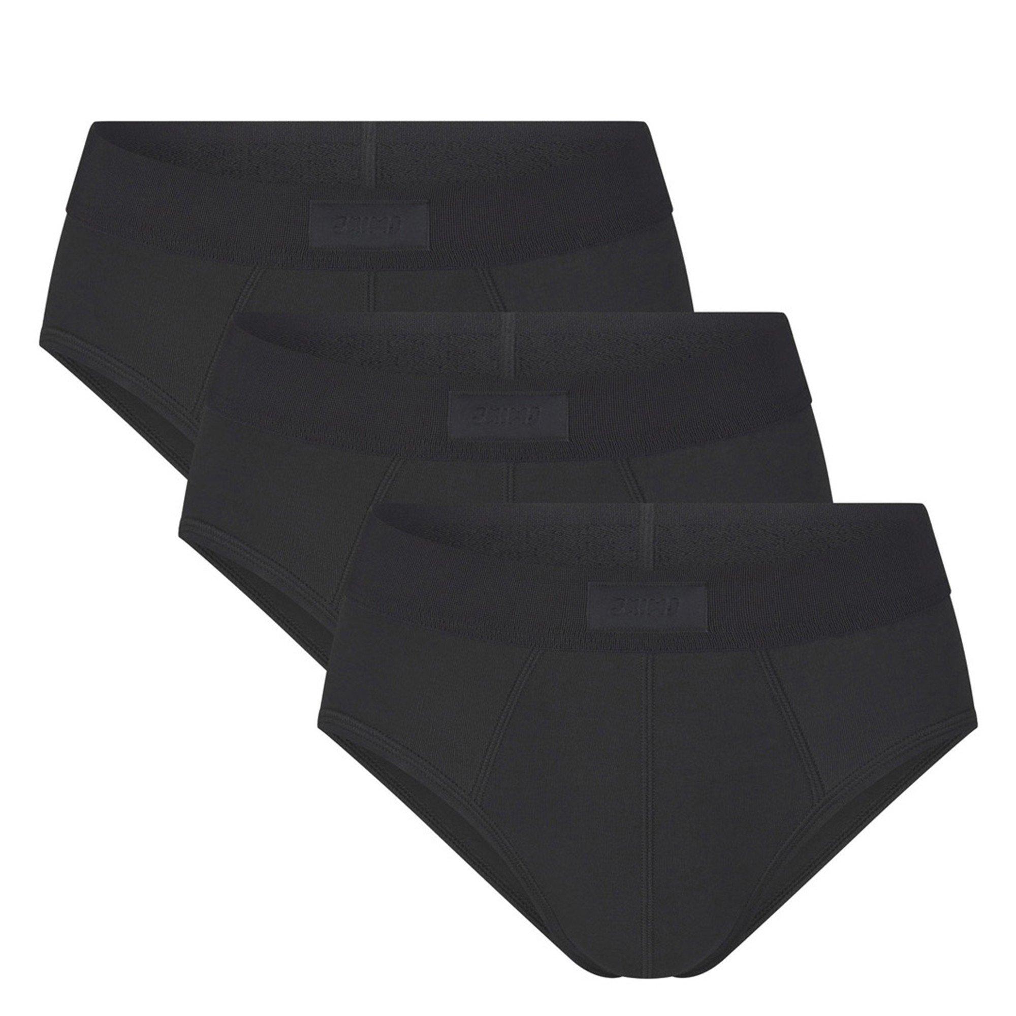 BLACK - SKIMS - SKIMS 3 PACK BRIEF
