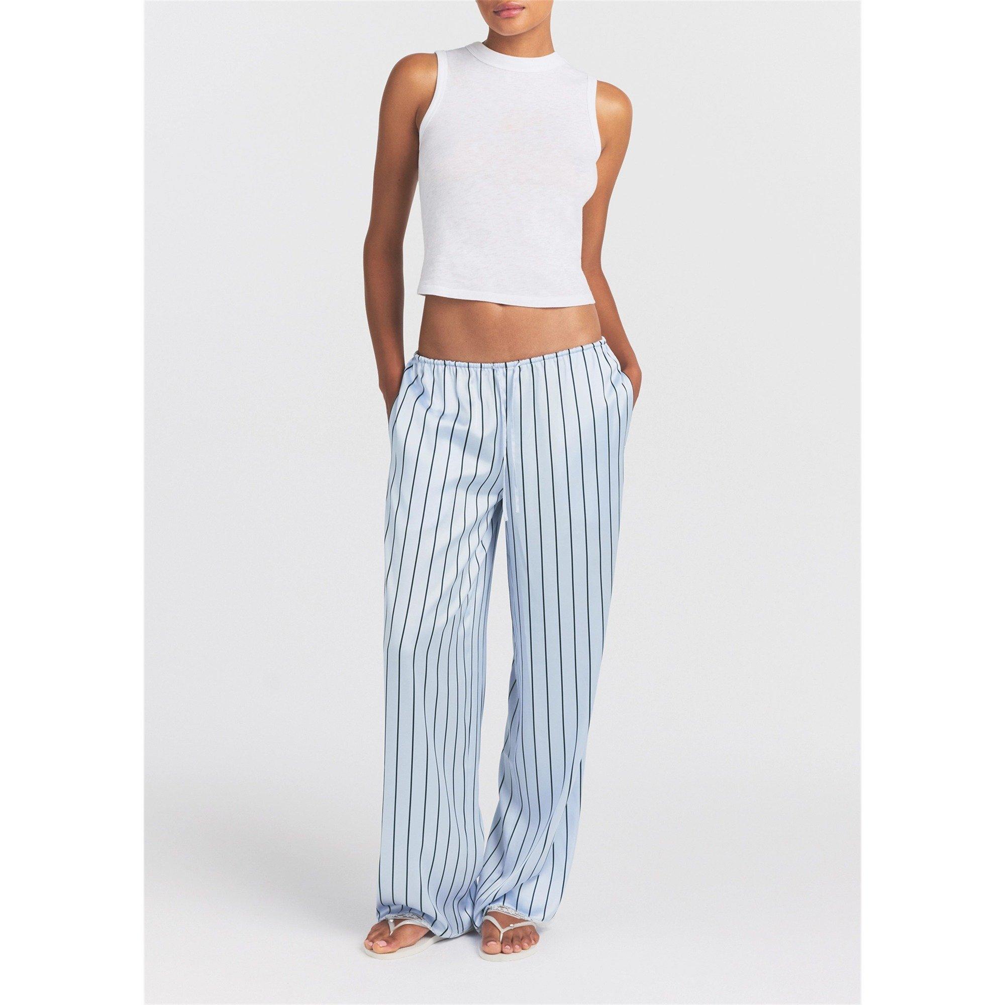 BLUE AND OTHER - SKIMS - TR WOVEN SHINE LACE TROUSER - 2