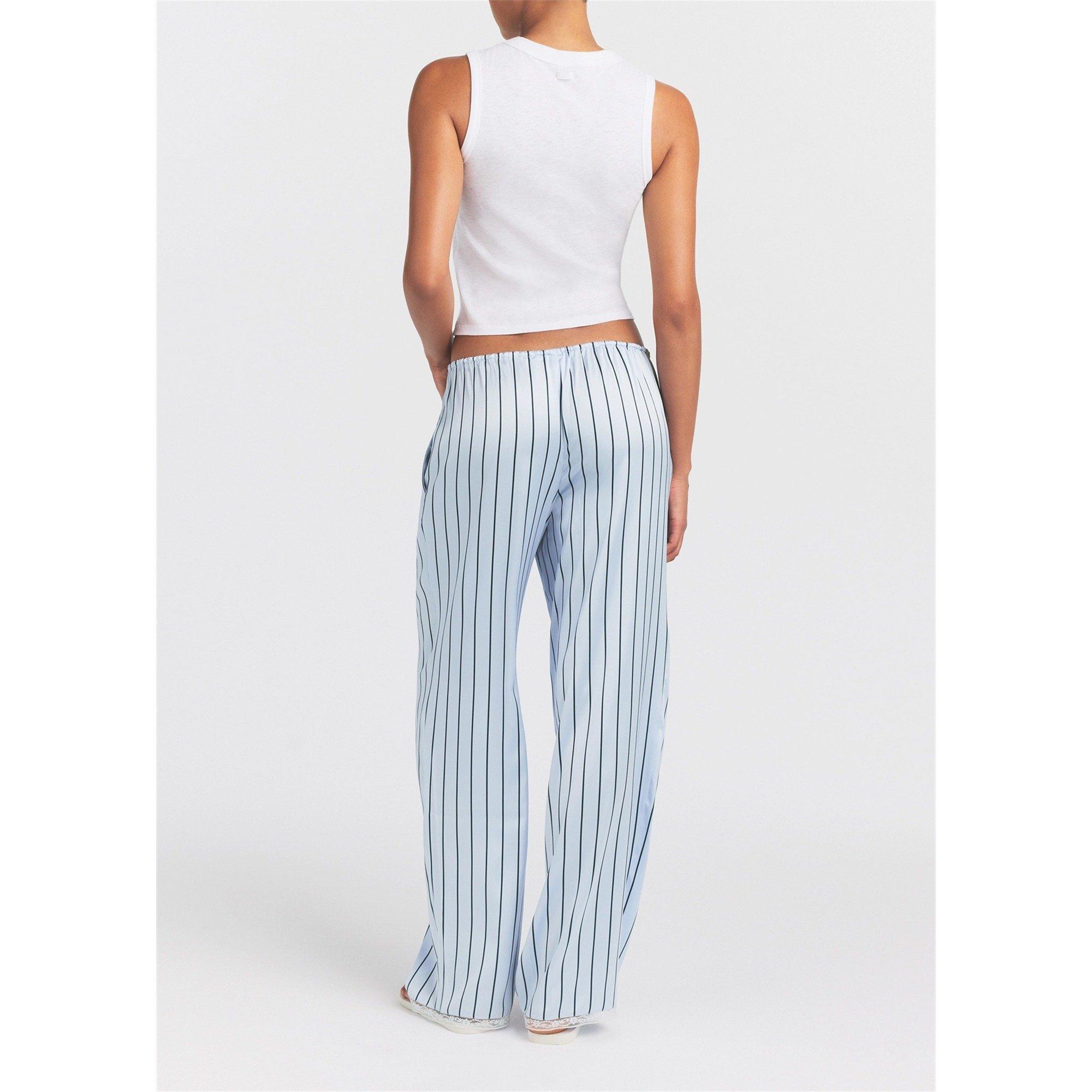 BLUE AND OTHER - SKIMS - TR WOVEN SHINE LACE TROUSER - 3