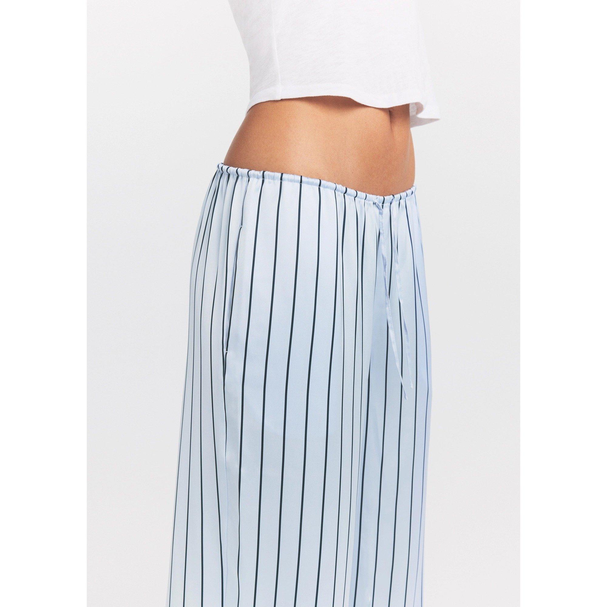 BLUE AND OTHER - SKIMS - TR WOVEN SHINE LACE TROUSER - 4
