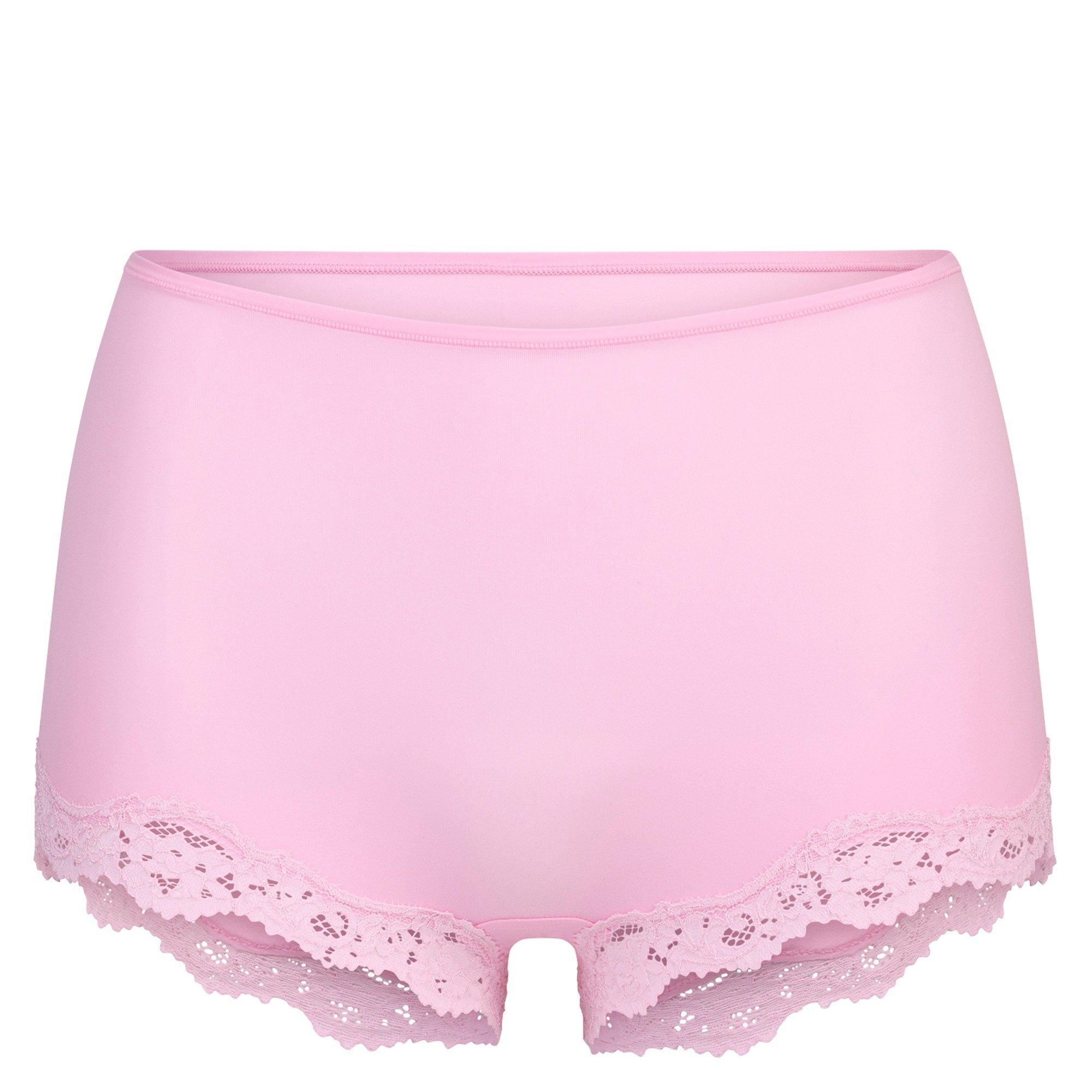 PINK - SKIMS - B FITS EVERYBODY LACE BOYSHORT
