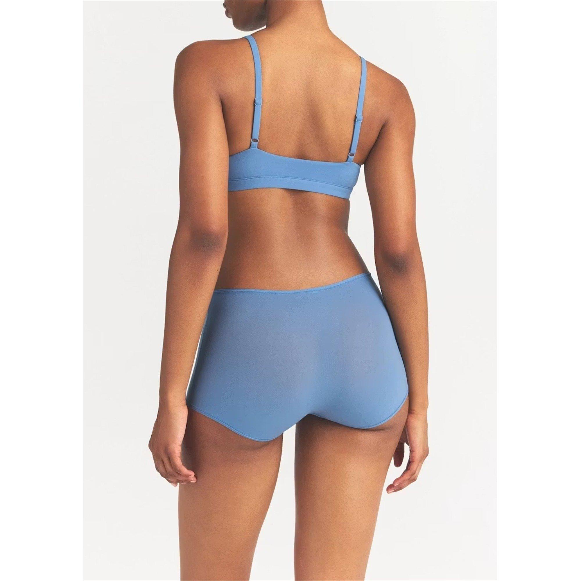 BLUE - SKIMS - Women's Fits Everybody High-Waist Boy Shorts - 3