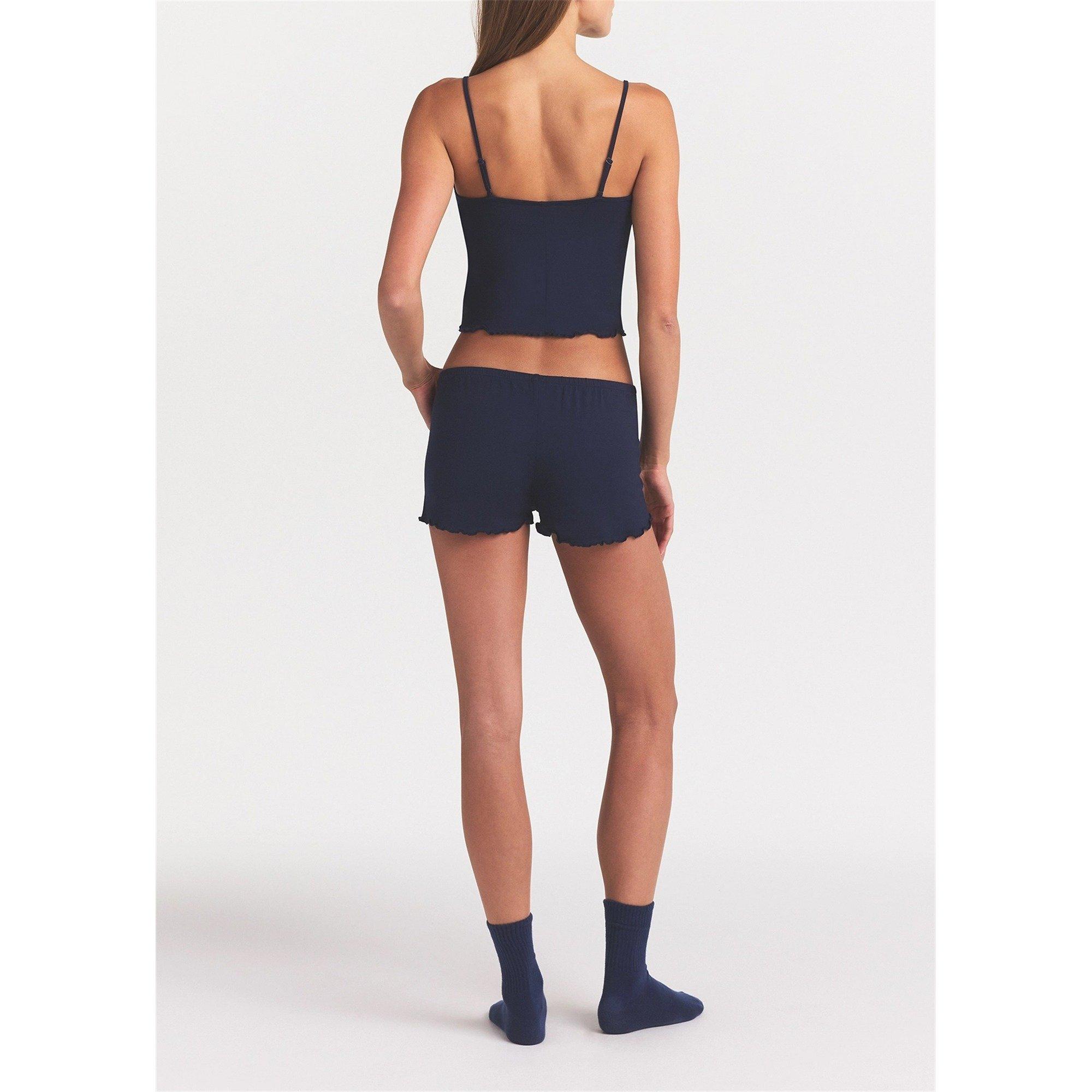 NAVY - SKIMS - Women's Modal Cami and Shorts Pyjama Set - 3